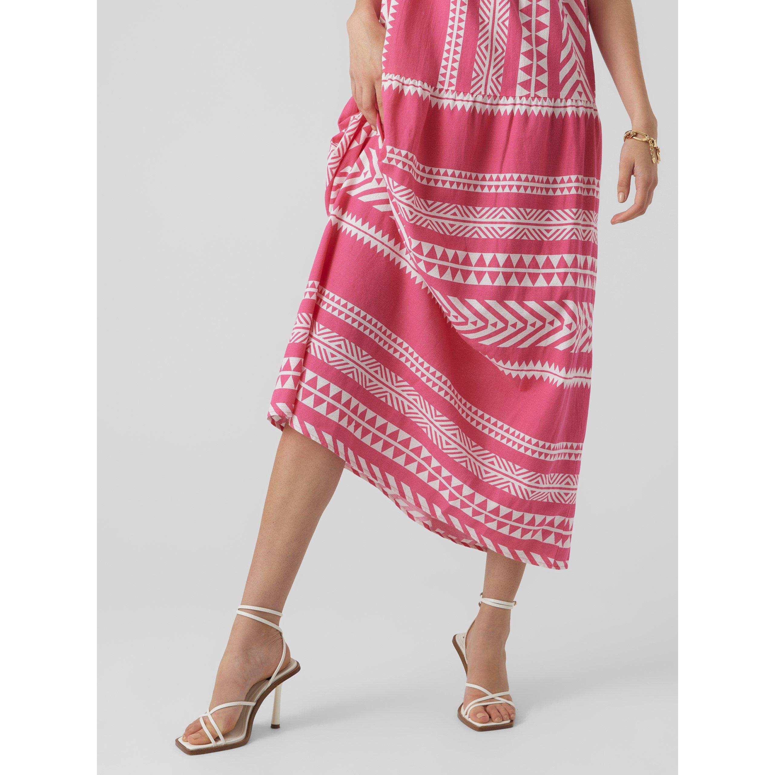 Pink Yarrow - Vero Moda - Women's Maxi Dress - 4