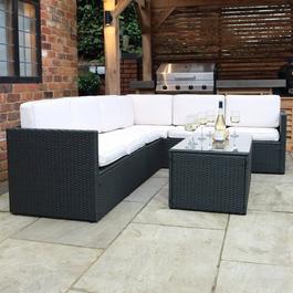 Royalcraft Berlin 6 Seater Corner Lounging Set