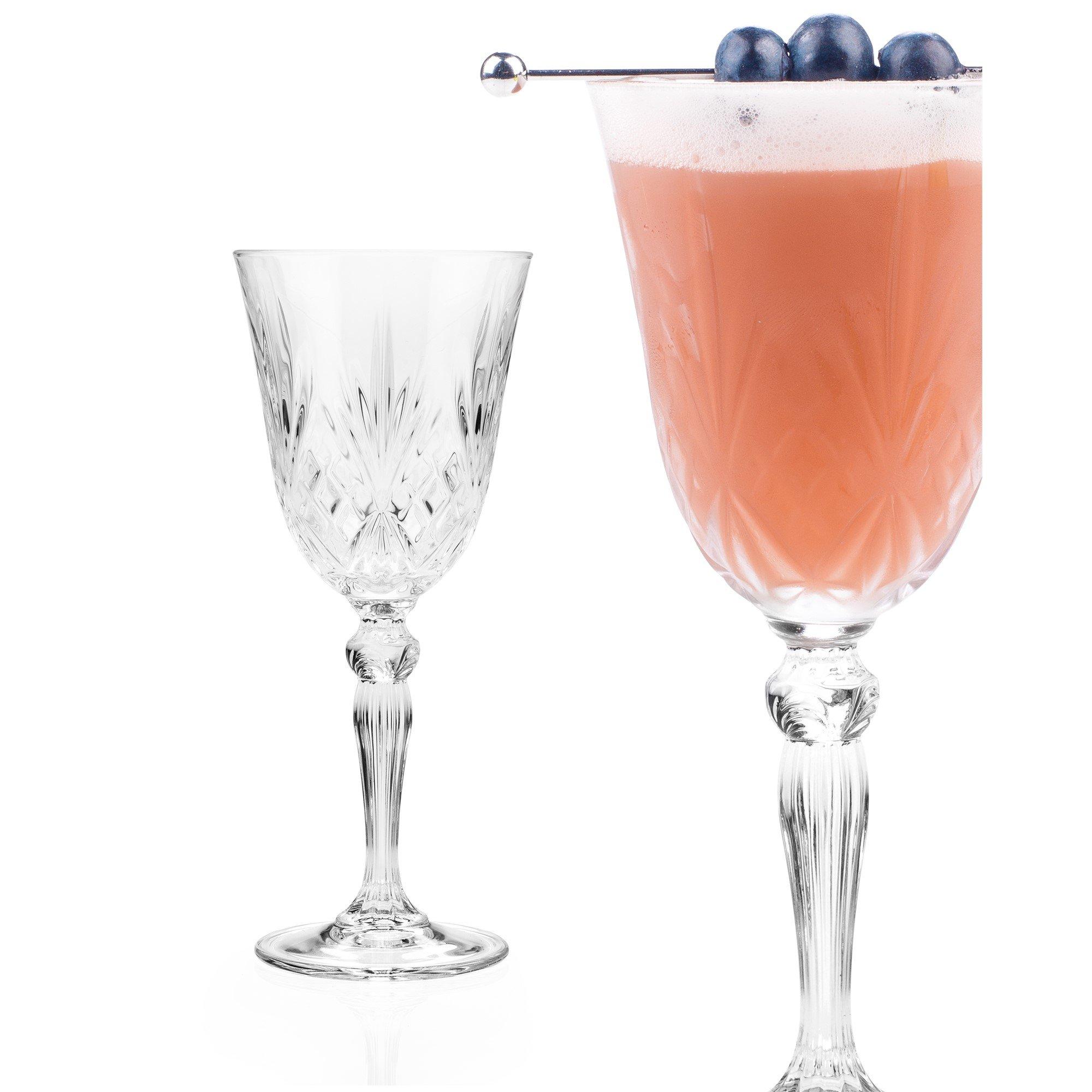 Clear - RCR - RCR Melodia 6 Pack of Wine Glasses - 2