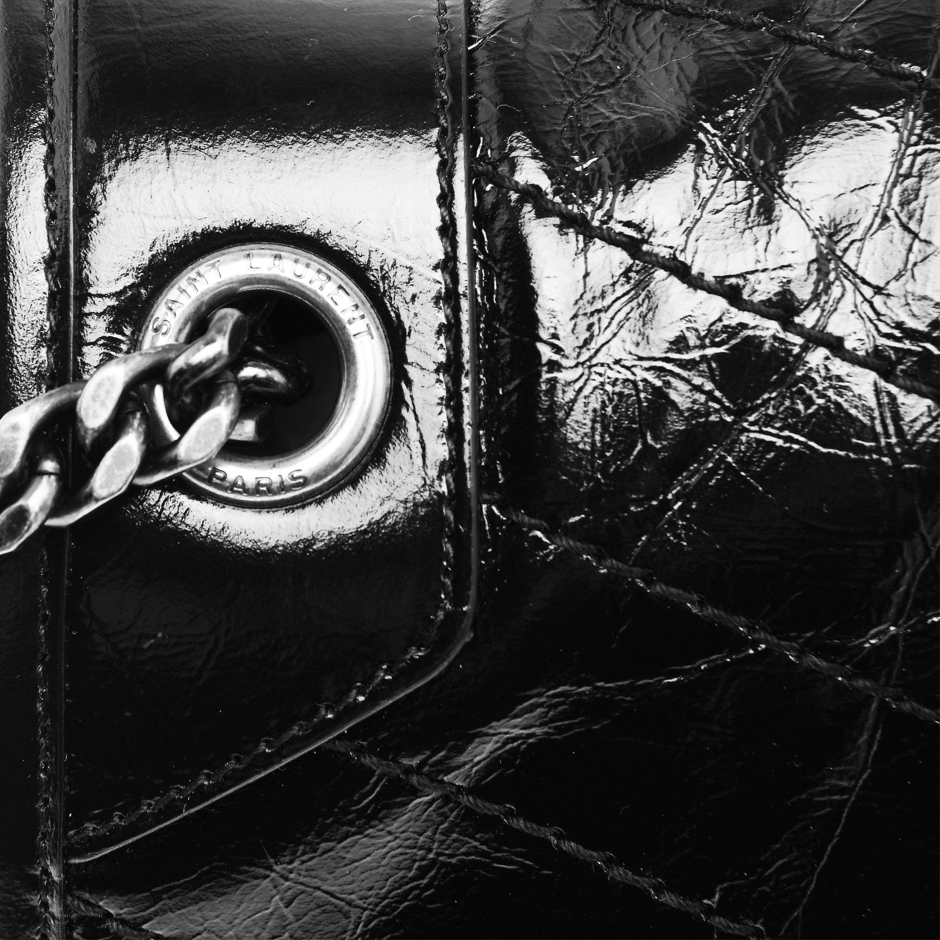 Black/Black - Saint Laurent - Nicki Large Shoulder Bag - 4