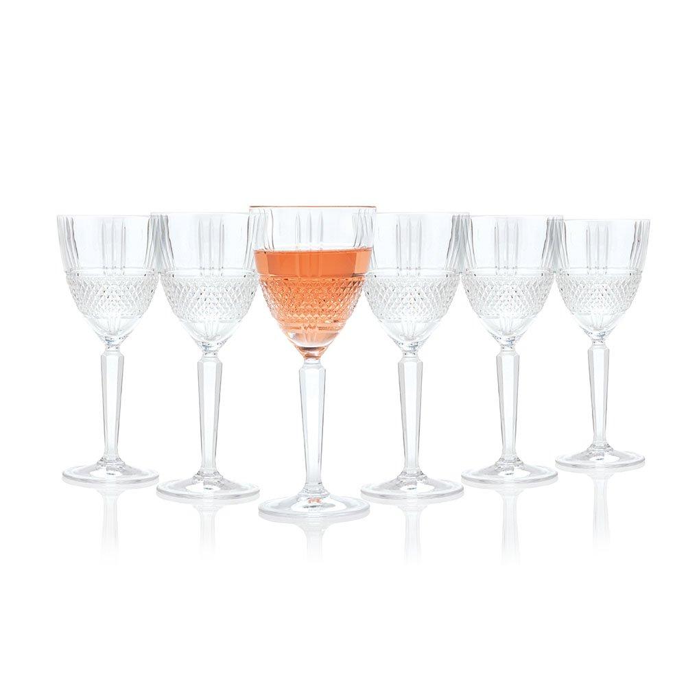 Rcr  Briliante 6 Pack Wine Glasses - Clear