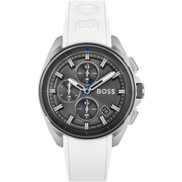 Boss Gents BOSS Volane White Silicone Strap Watch