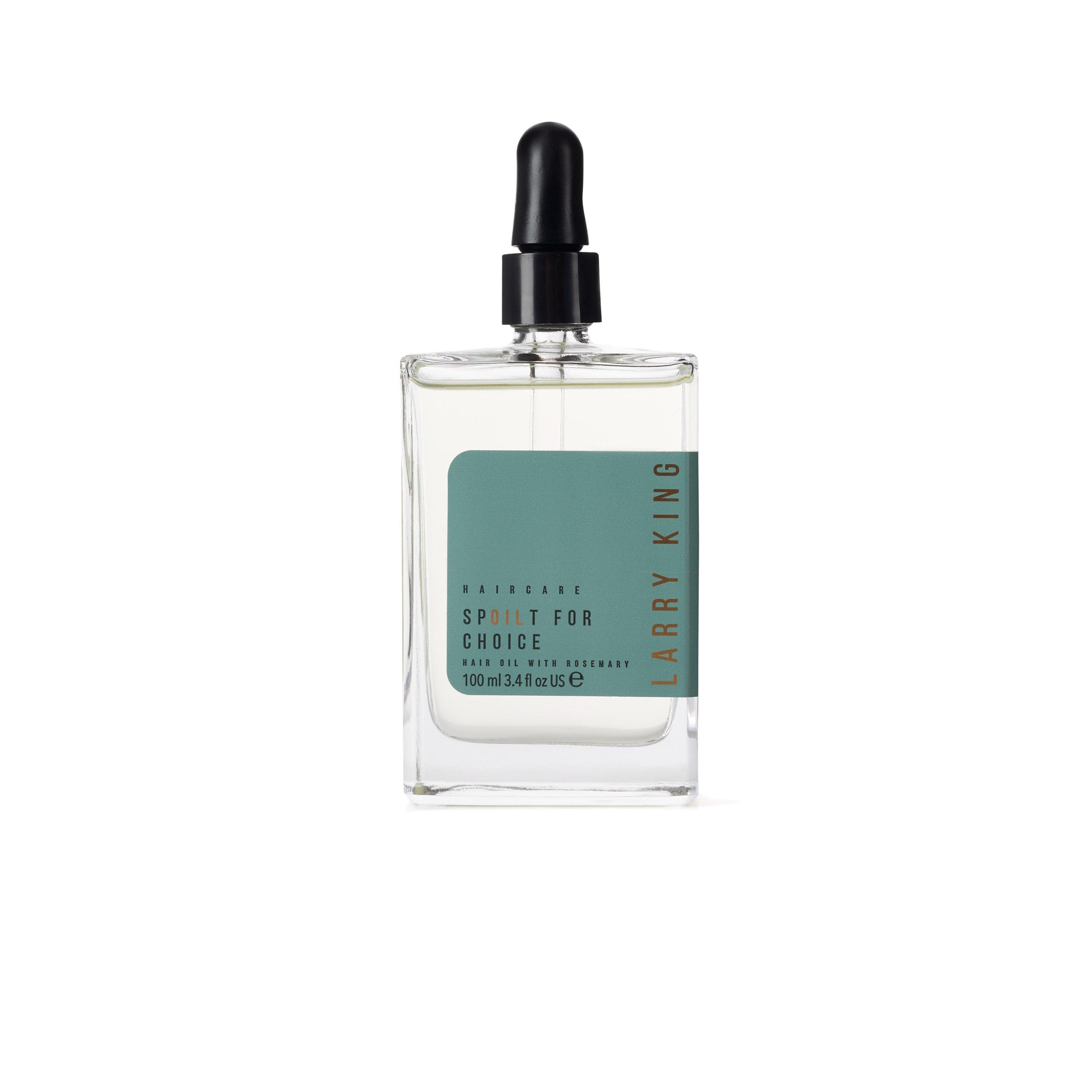Clear - Larry King Haircare - Spoilt For Choice Hair Oil 100ml - 1