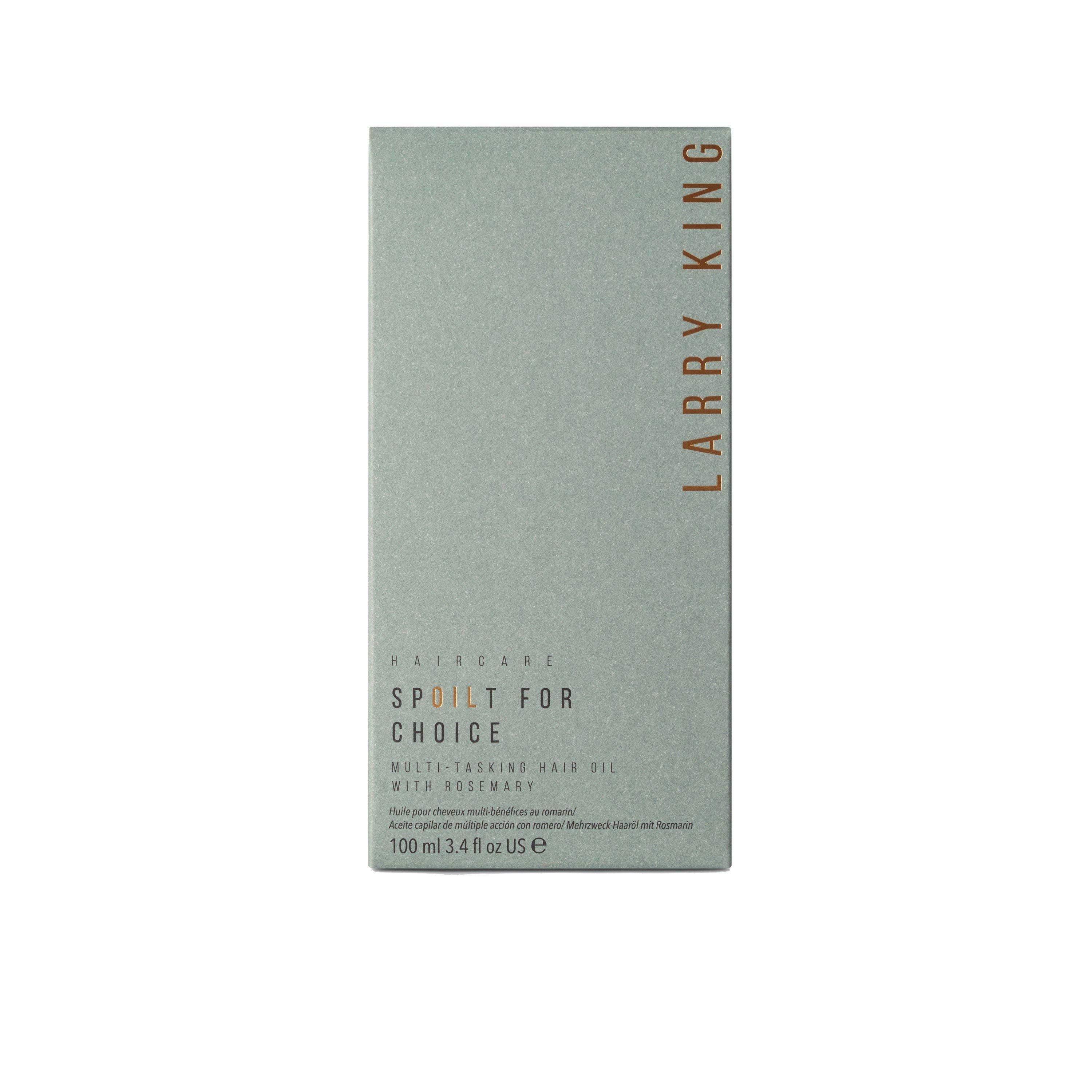 Clear - Larry King Haircare - Spoilt For Choice Hair Oil 100ml - 2
