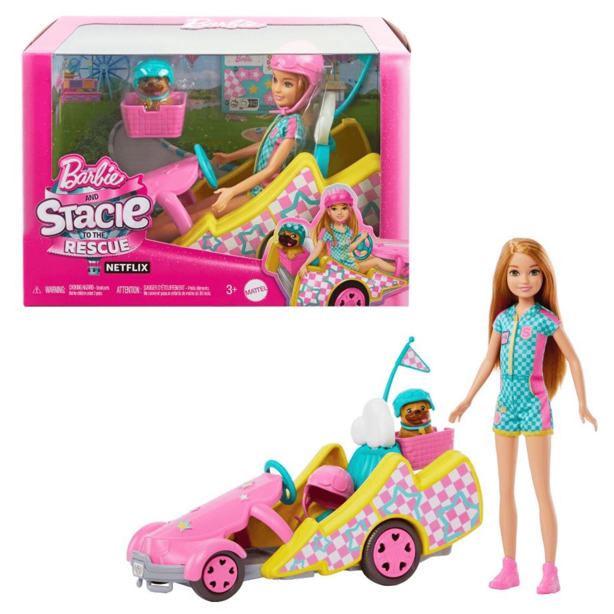 None - Barbie - and Stacie to the Rescue - Stacie Doll & Go-Kart Vehicle - 2