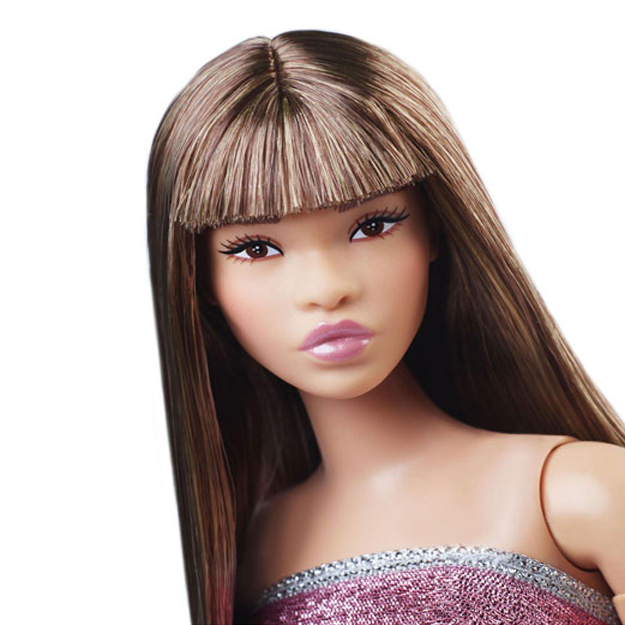 None - Barbie - BARBIE LOOKS CURVY PINK MINI DRESS - 5