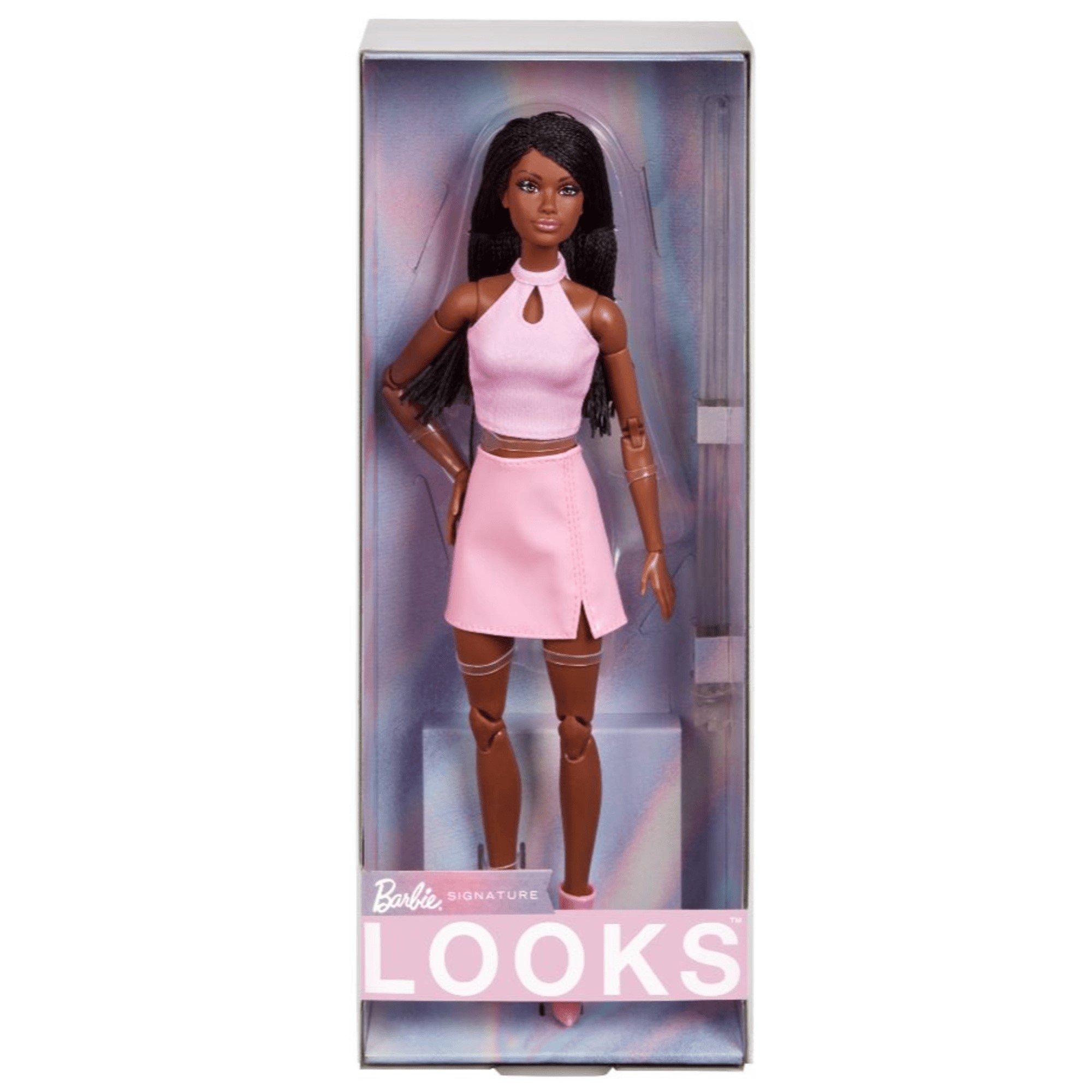 None - Barbie - BARBIE LOOKS BRAIDS PINK SKIRT OUTFIT - 2