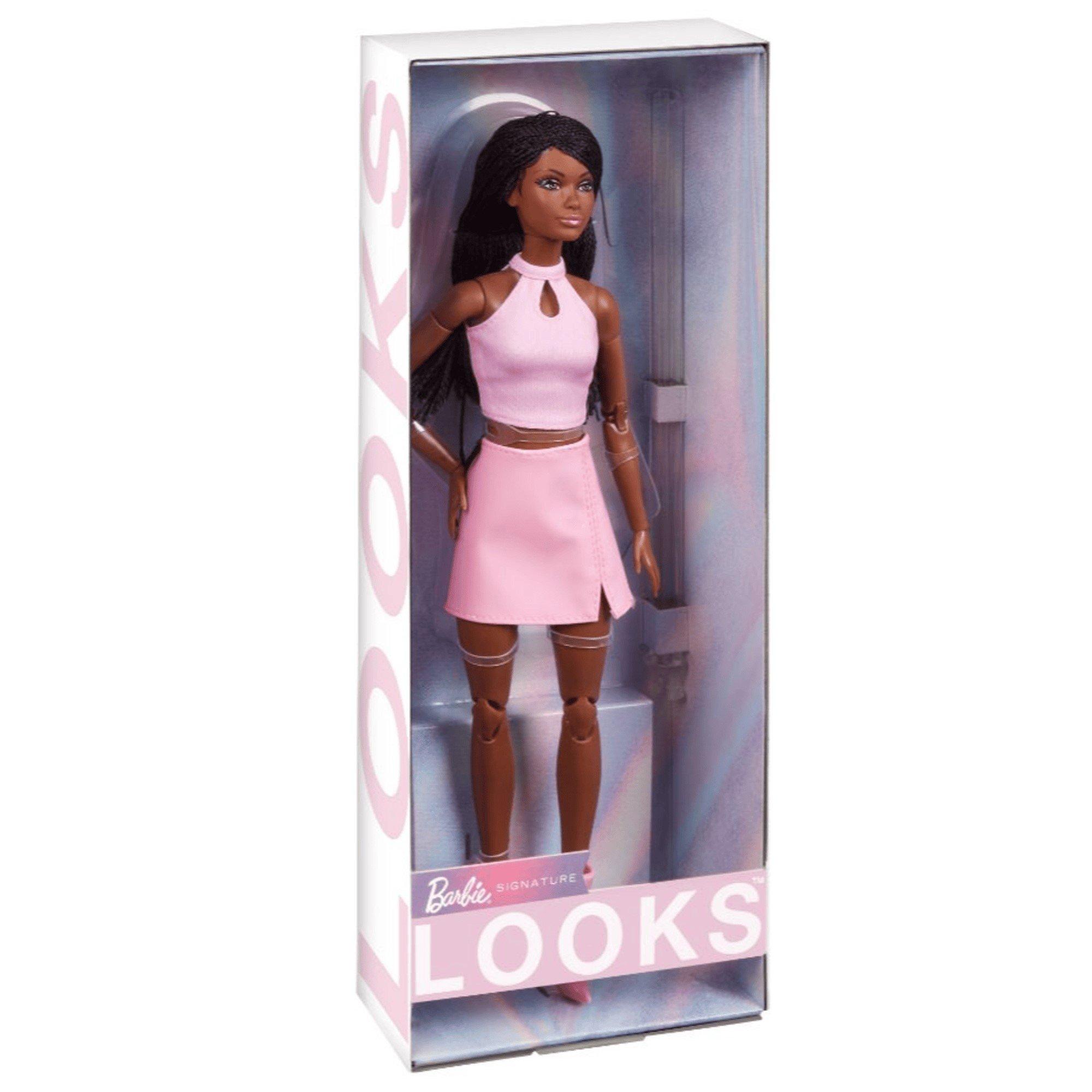 None - Barbie - BARBIE LOOKS BRAIDS PINK SKIRT OUTFIT - 3