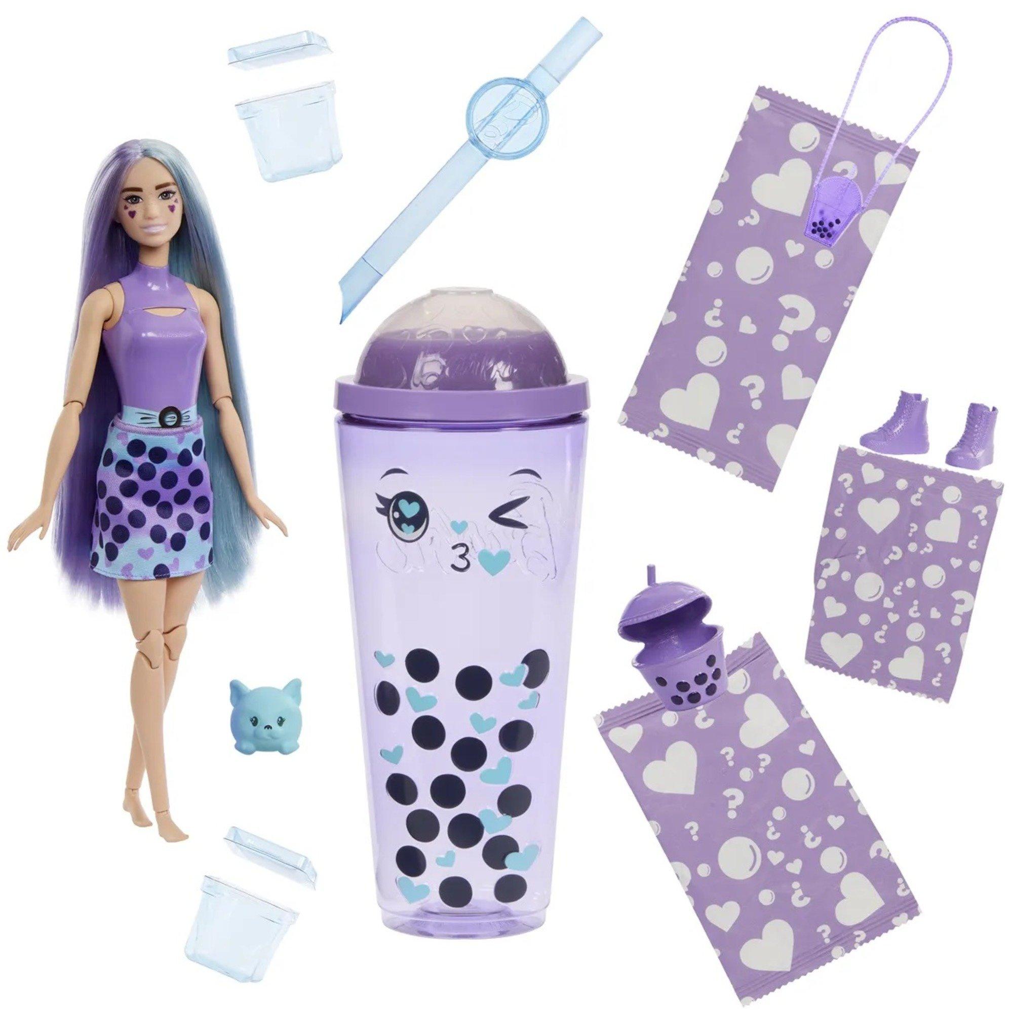 None - Barbie - BARBIE Pop Reveal Bubble Tea Series Taro Milk Doll - 4