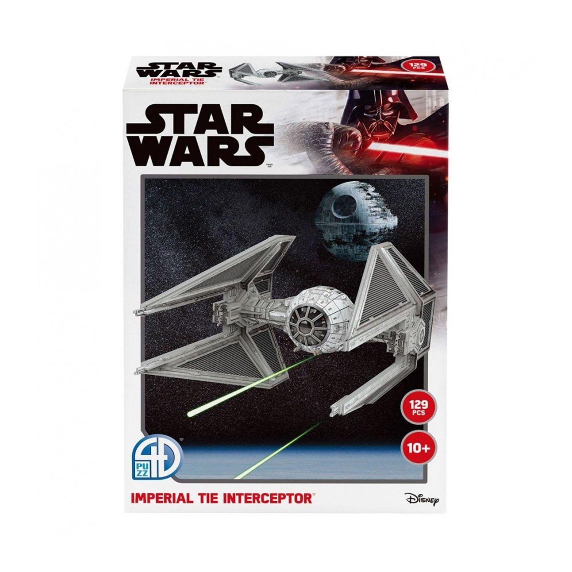 None - Star Wars - Revell Star Wars Star Wars Imperial TIE Interceptor 3D Puzzle - 2