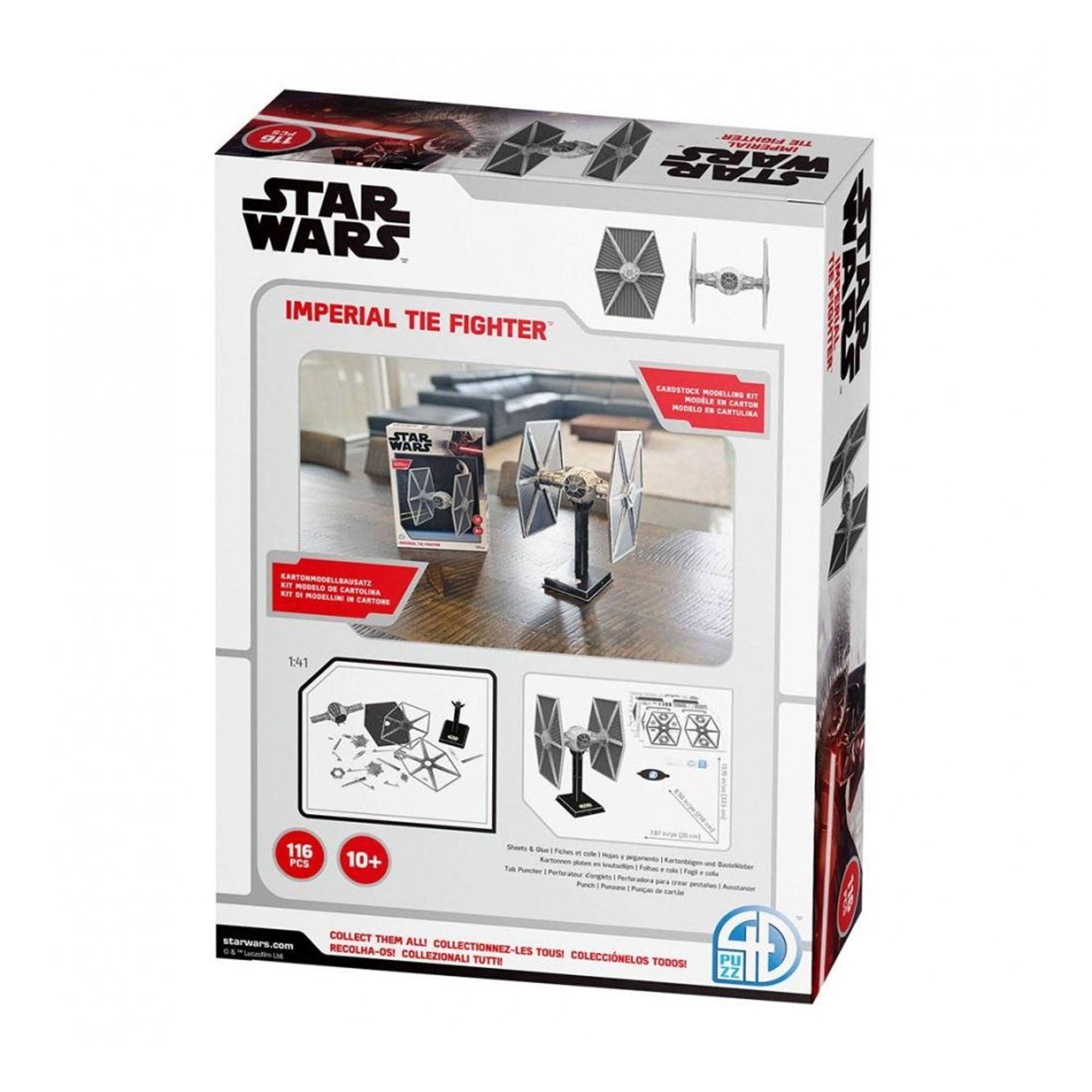 None - Star Wars - Star Wars 3D Puzzle Imperial TIE Fighter Revell - 7