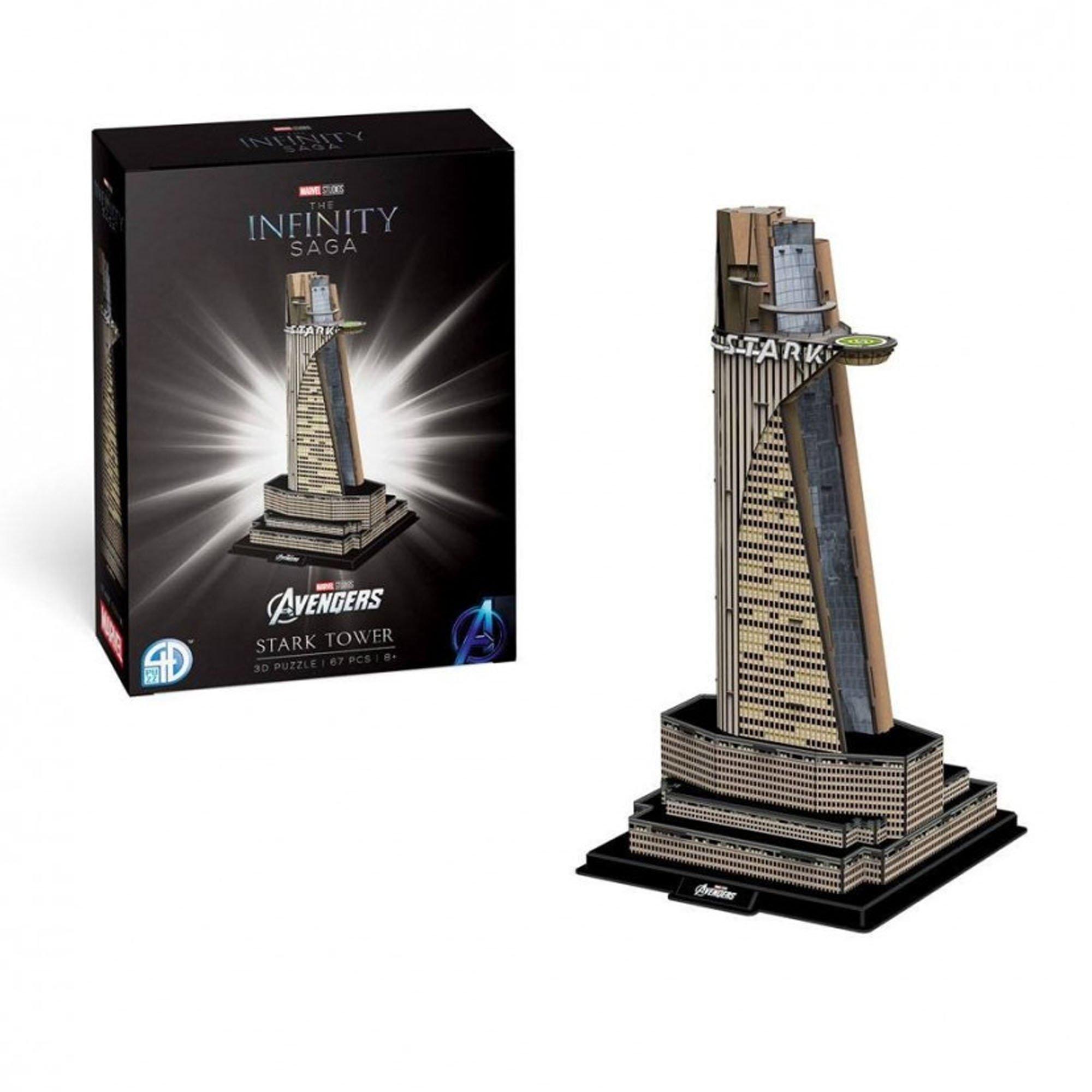 None - Marvel - Marvel: The Infinity Saga 3D Puzzle Avengers: Stark Tower - 1