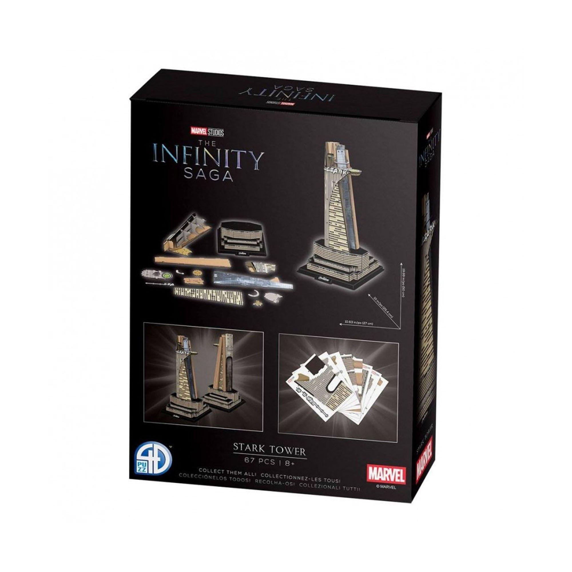 None - Marvel - Marvel: The Infinity Saga 3D Puzzle Avengers: Stark Tower - 4