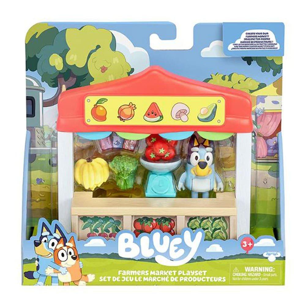 None - Bluey - Mini Playset Farmers Market - 2