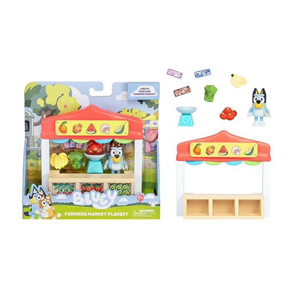 None - Bluey - Mini Playset Farmers Market - 3