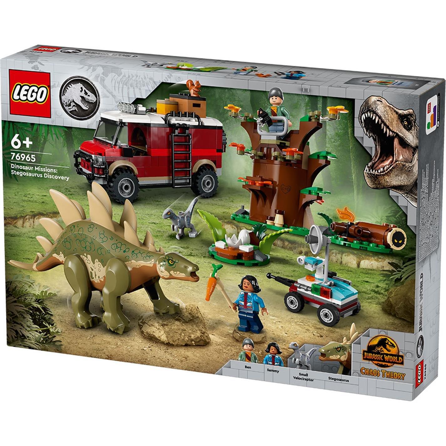 None - LEGO - Jurassic World 76965 Dinosaur Missions Stegosaurus Discovery - 3
