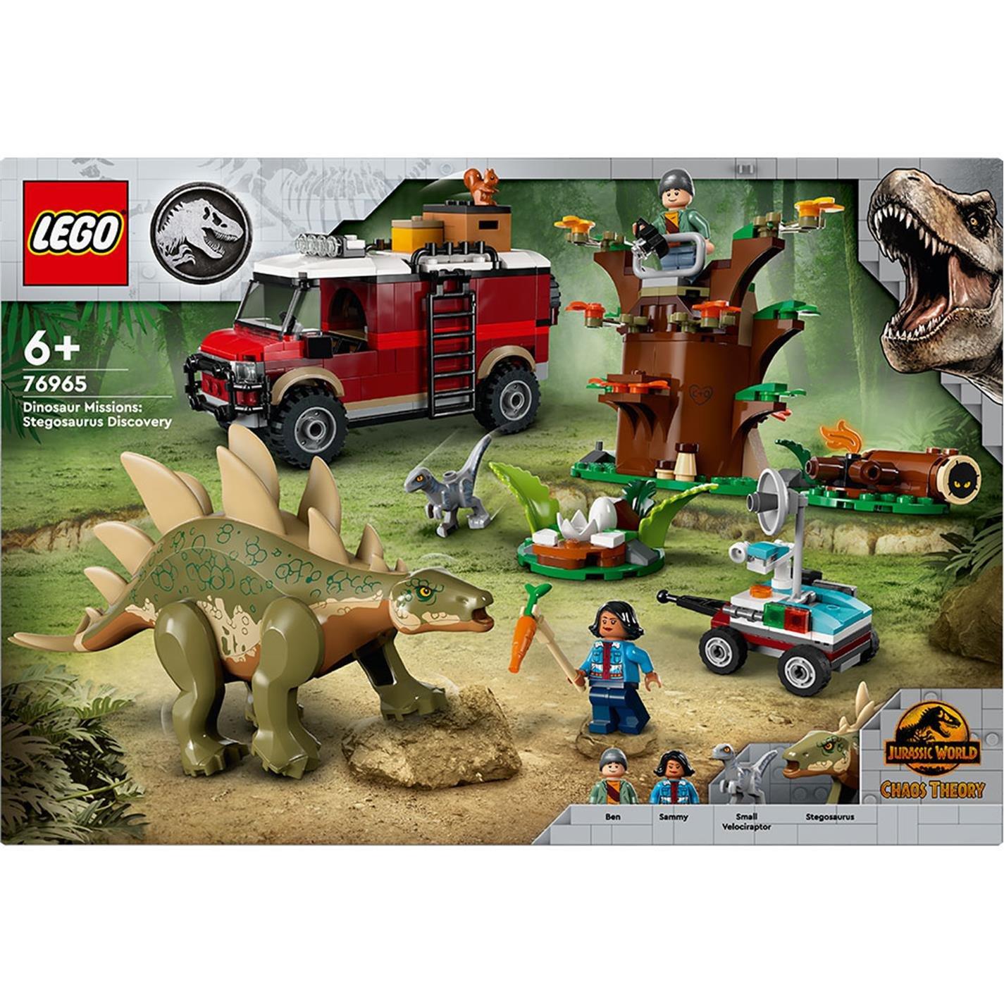 None - LEGO - Jurassic World 76965 Dinosaur Missions Stegosaurus Discovery - 4