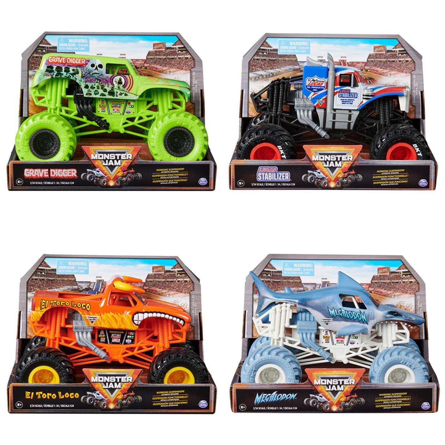 6056371 - Spin Master - Monster Jam 1:24 Collector Die Cast Trucks (asst) - 1