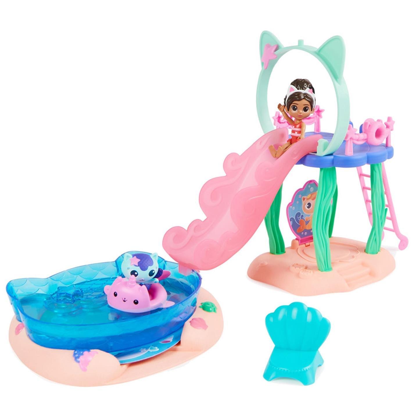 None - Gabbys Dollhouse - Gabby’s Dollhouse, Purr-ific Pool Playset - 1