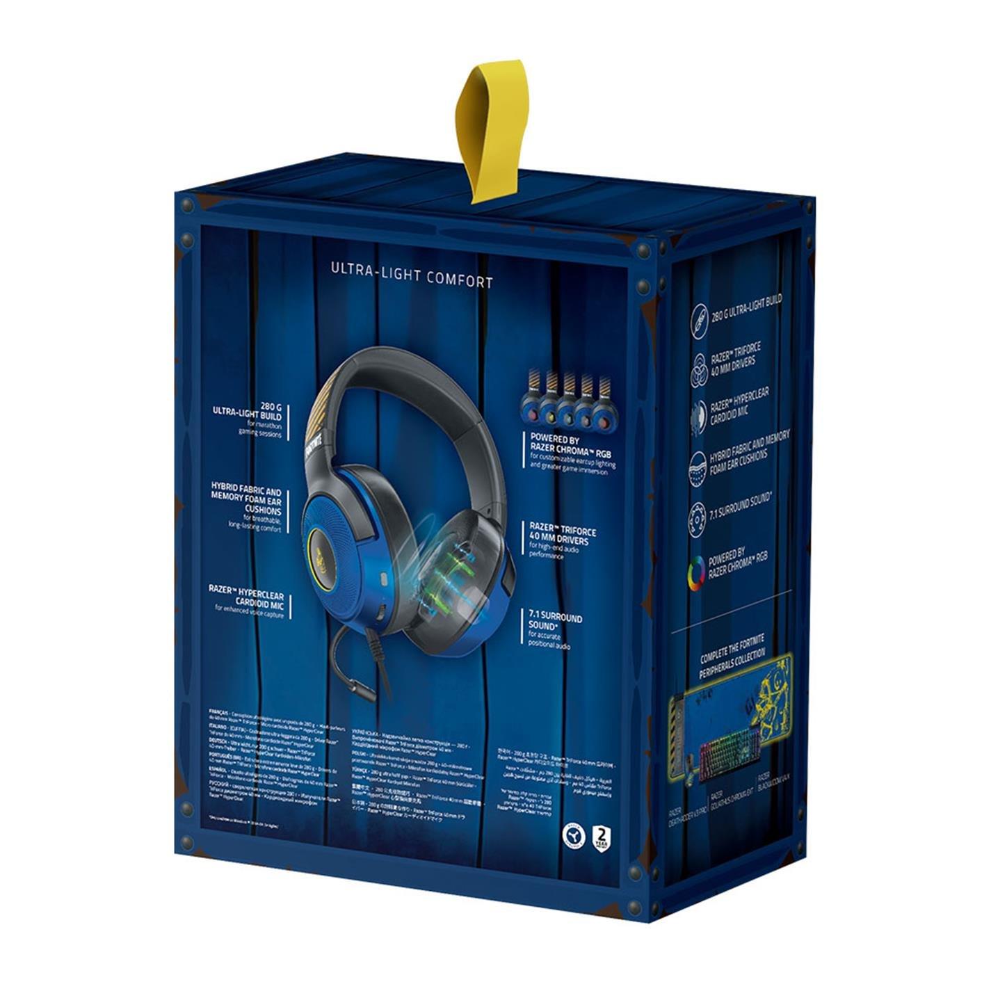 Fortnite Editio - Razer - Kraken V3 X - Fortnite Edition Wired PC Gaming Headset - 3