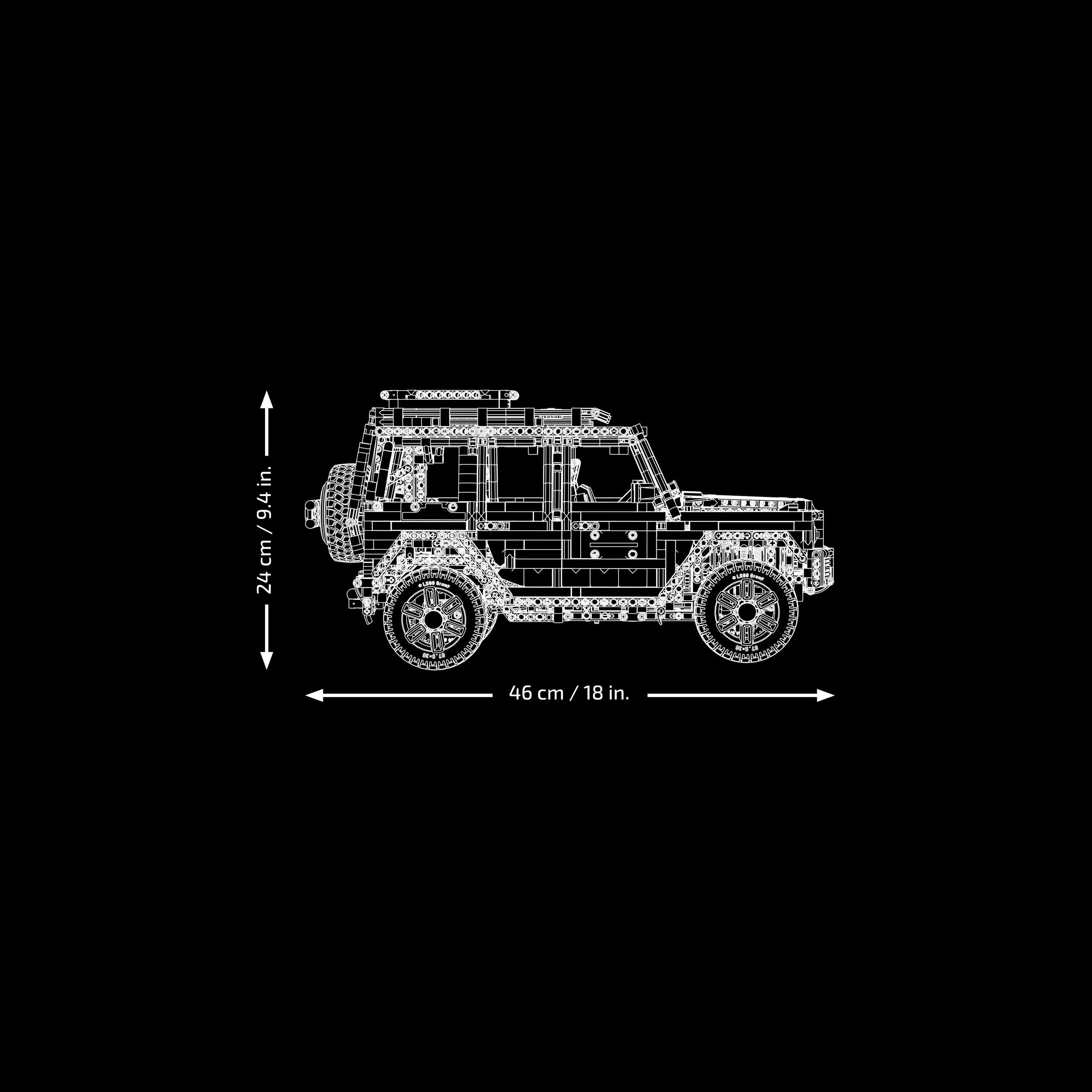 None - LEGO - Technic 42177 Mercedes-Benz G 500 PROFESSIONAL Line - 8