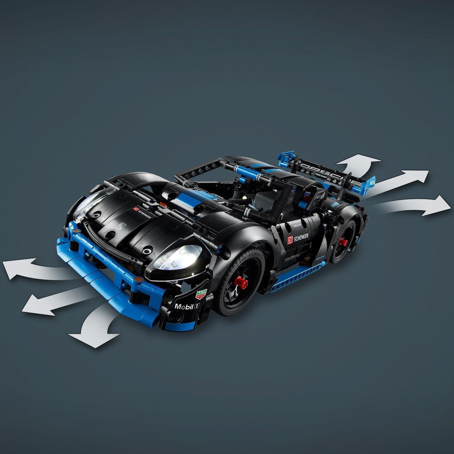 None - LEGO - Technic 42176 Porsche GT4 e-Performance Race Car - 12