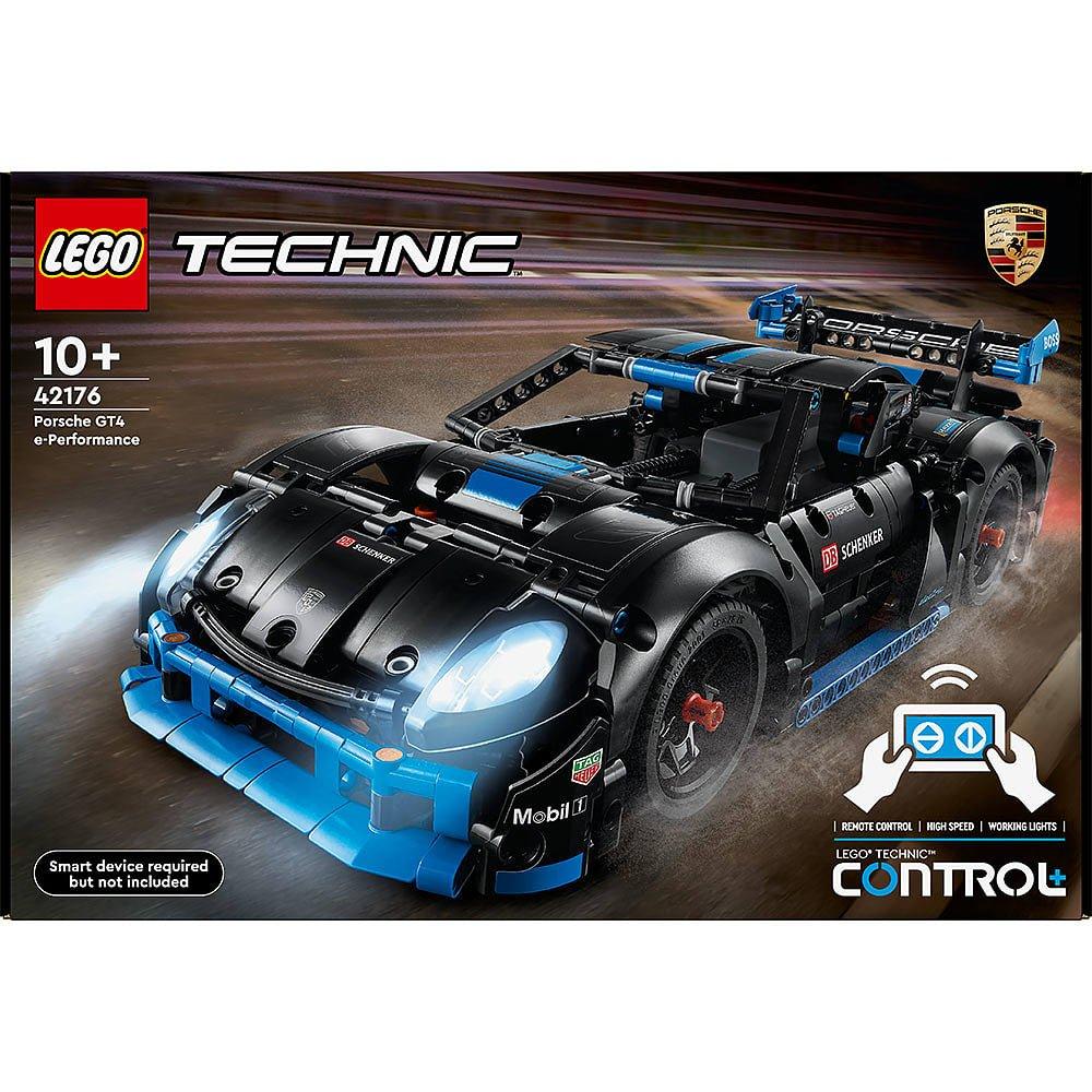 None - LEGO - LEGO Technic 42176 Porsche GT4 e-Performance Race Car - 4