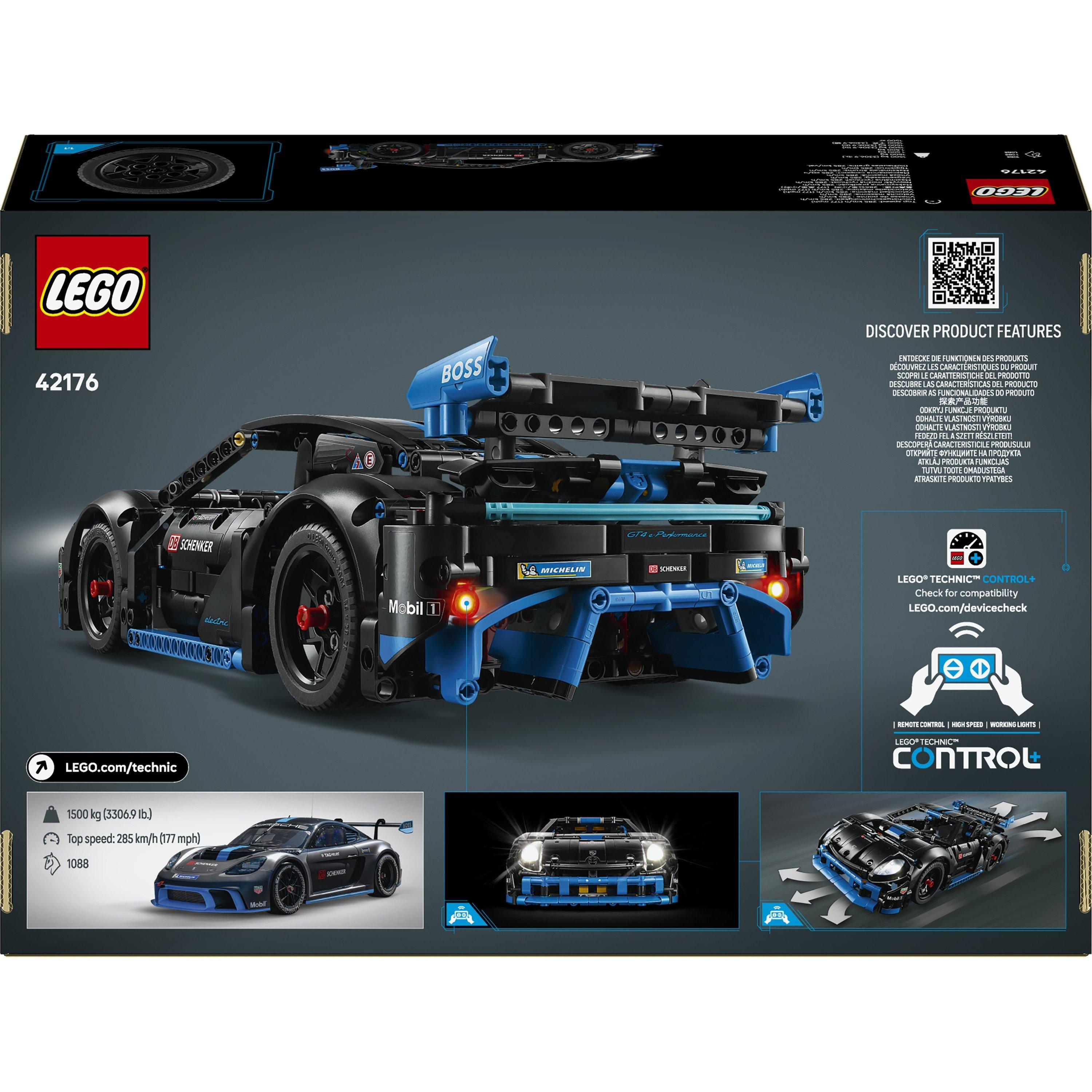 None - LEGO - Technic 42176 Porsche GT4 e-Performance Race Car - 10