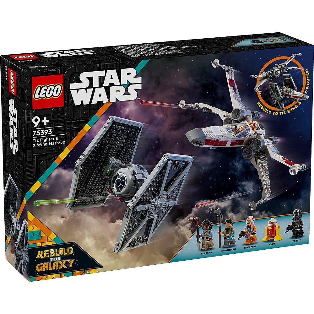 None - LEGO - Star Wars 75393 TIE Fighter and X-Wing Mash-up - 2