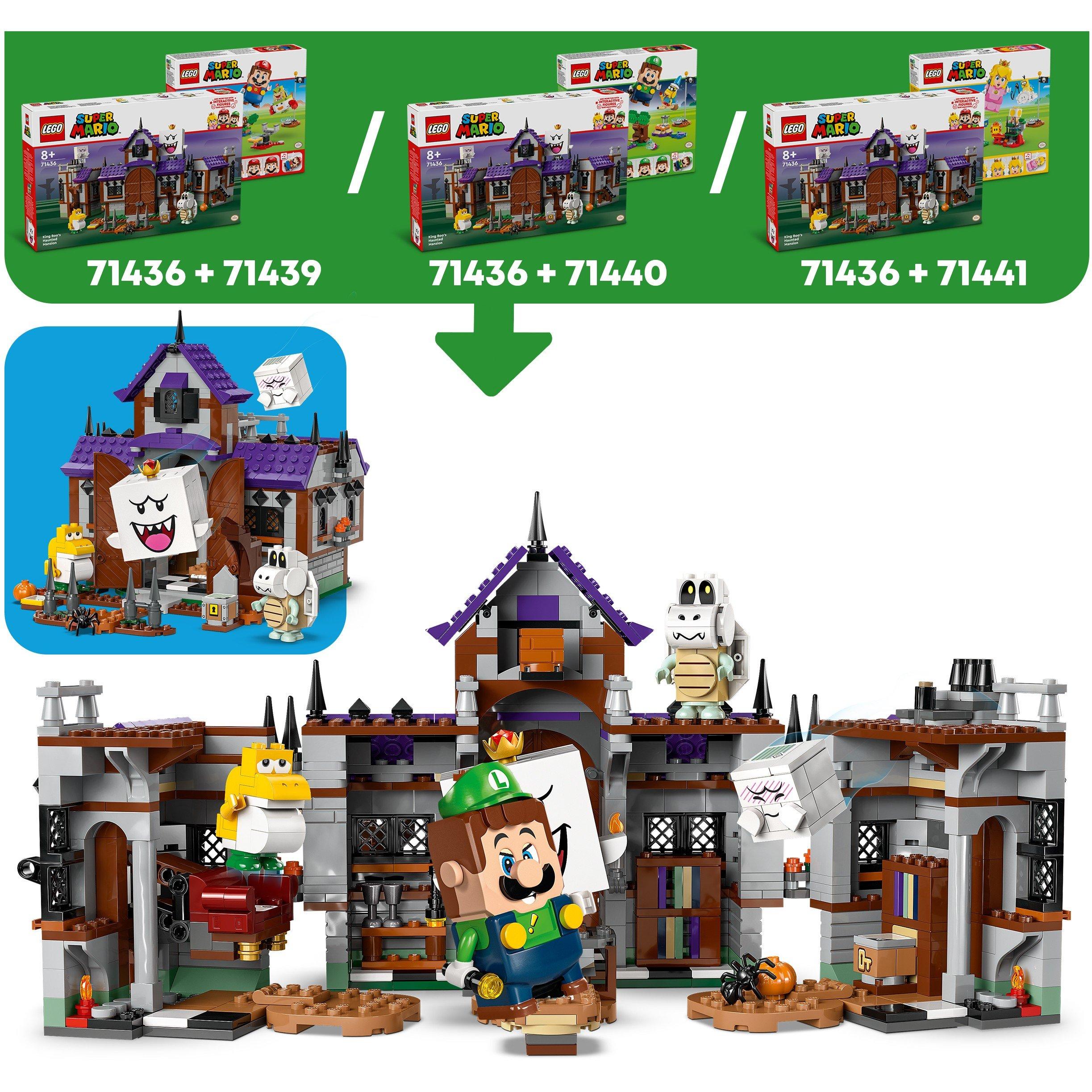 None - LEGO - Super Mario 71436 King Boos Haunted Mansion - 4