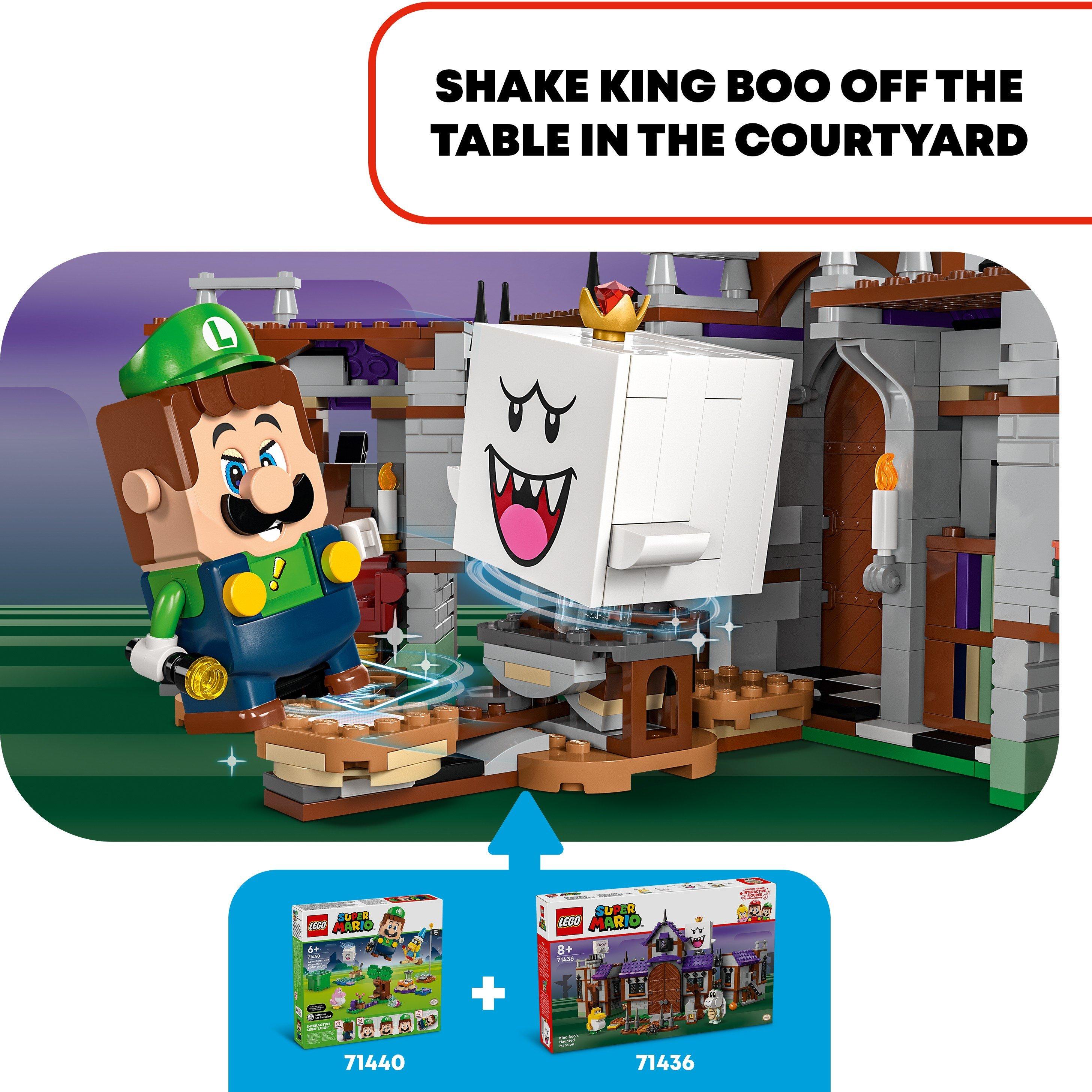 None - LEGO - Super Mario 71436 King Boos Haunted Mansion - 6