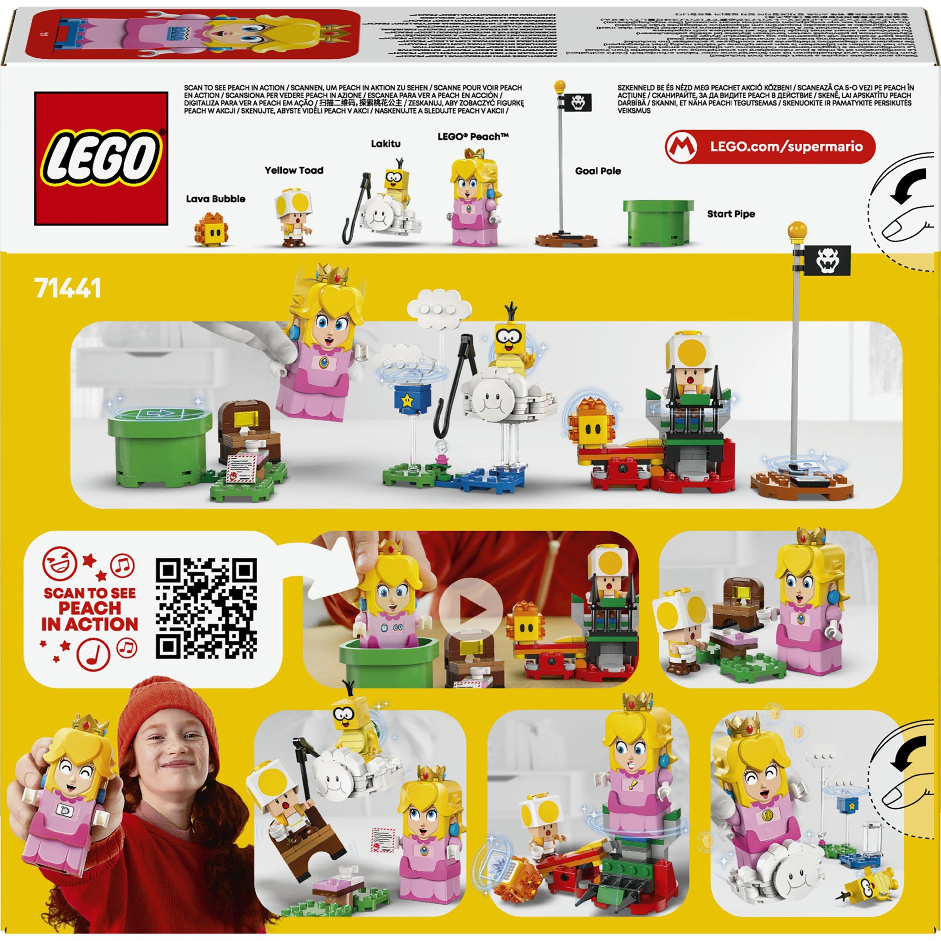 None - LEGO - Super Mario 71441 Adventures with Interactive LEGO Peach - 8