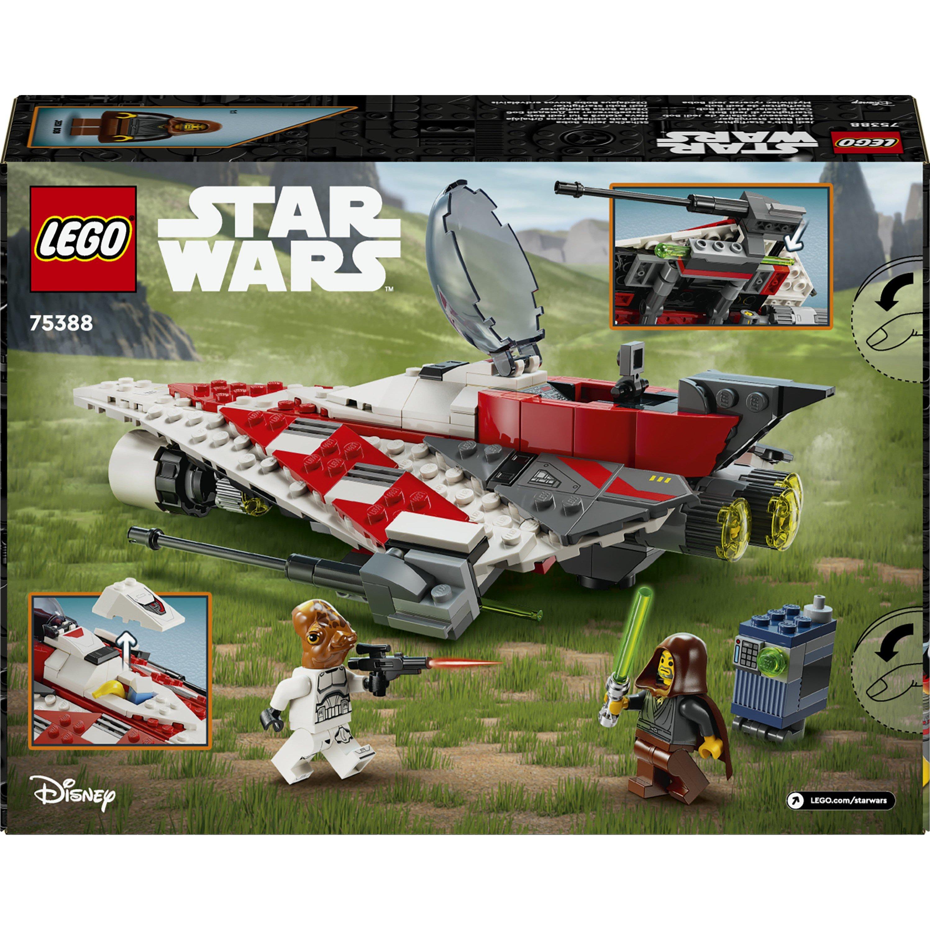 Aucun - LEGO - Star Wars 75388 Jedi Bob’s Starfighter Building Toy - 9