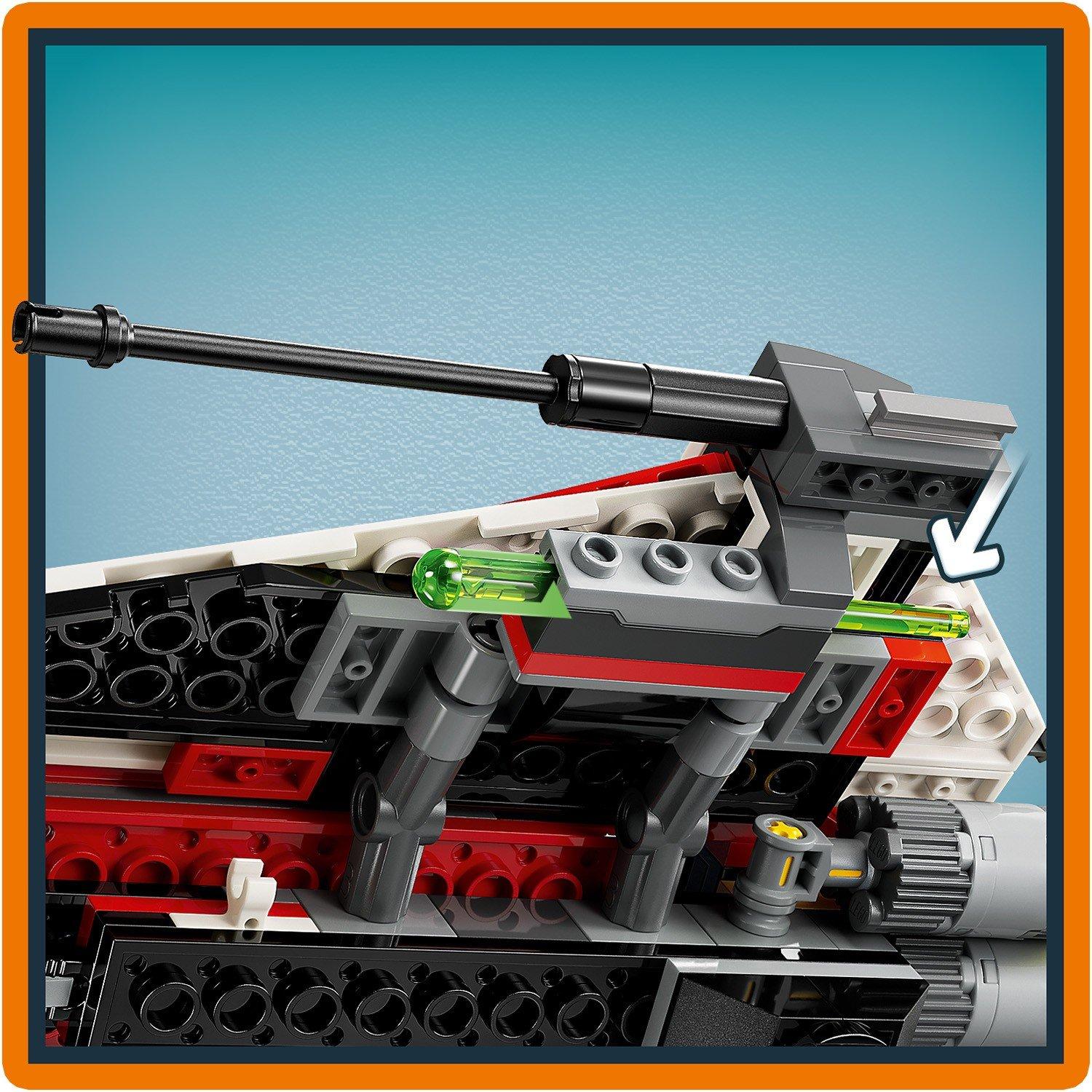Aucun - LEGO - Star Wars 75388 Jedi Bob’s Starfighter Building Toy - 10