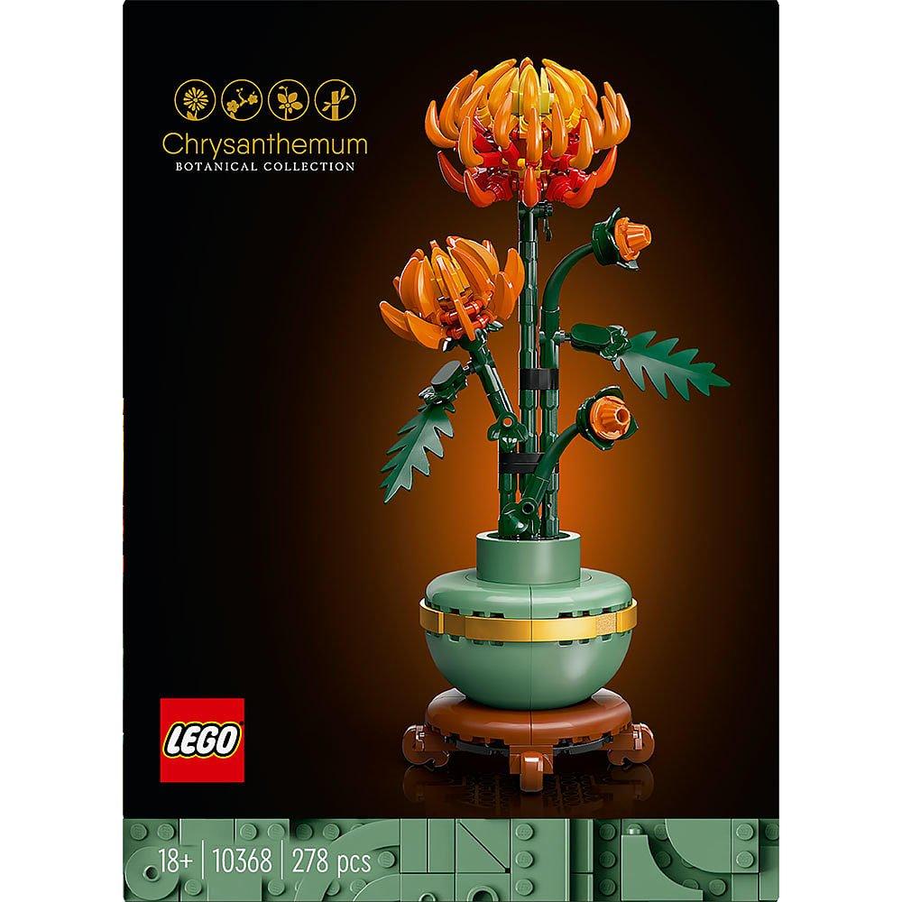 Green - LEGO - LEGO Botanical Collection 10368 Chrysanthemum - 4