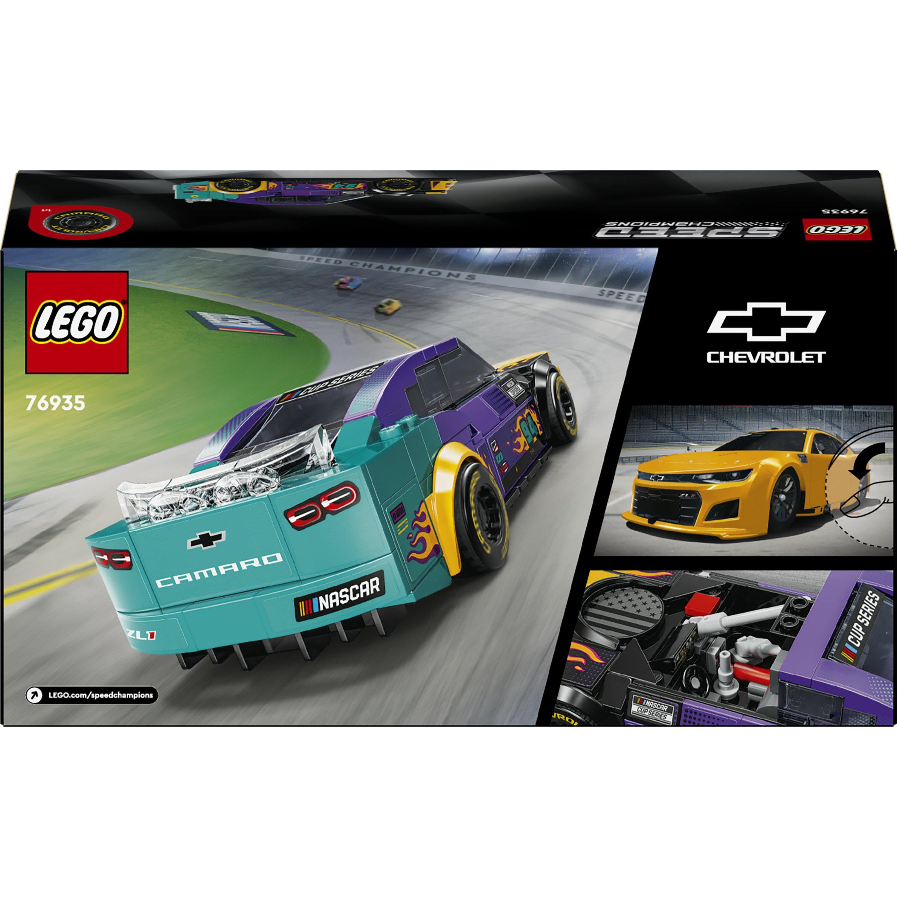None - LEGO - Speed Champions 76935 NASCAR Next Gen Chevrolet Camaro ZL1 - 9