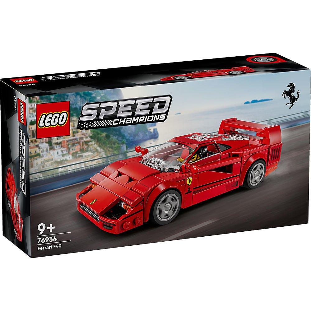 Ferrari Rød - LEGO - LEGO Speed Champions 76934 Ferrari F40 Supercar - 2