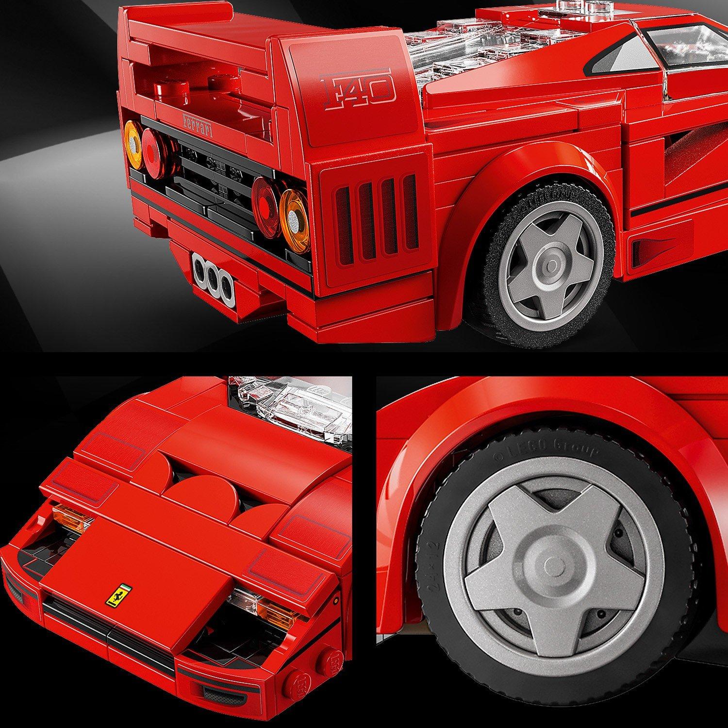 Ferrari Red - LEGO - Speed Champions 76934 Ferrari F40 Supercar - 12