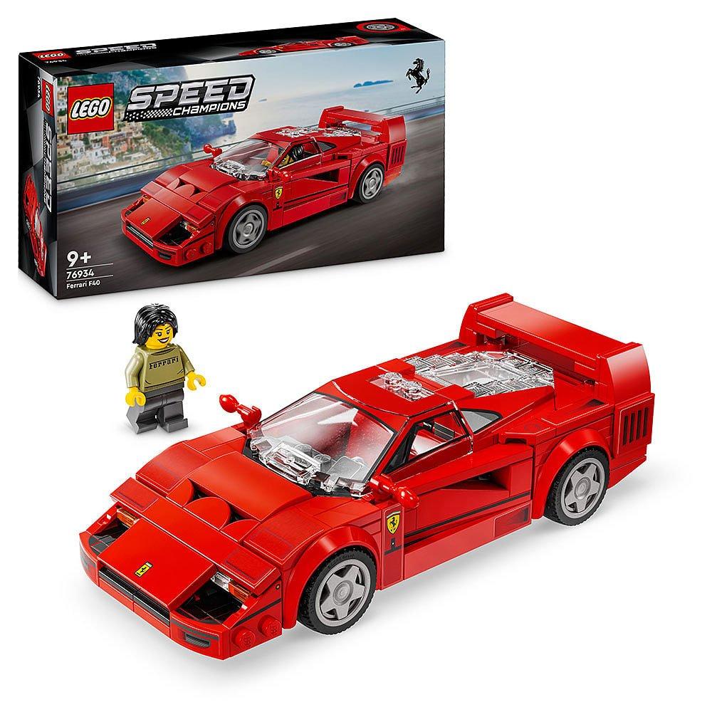 Ferrari Rød - LEGO - LEGO Speed Champions 76934 Ferrari F40 Supercar - 4