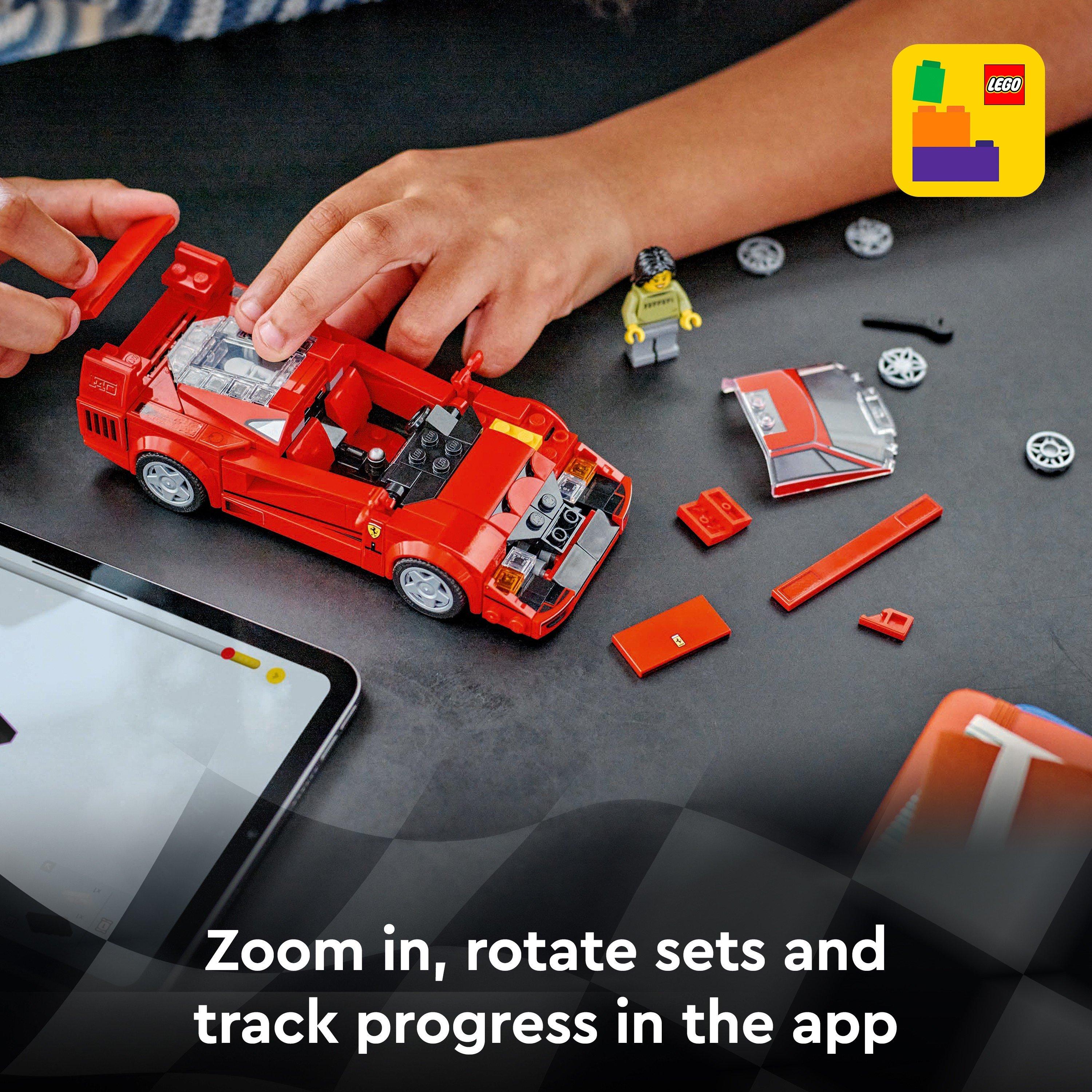 Ferrari Red - LEGO - Speed Champions 76934 Ferrari F40 Supercar - 8