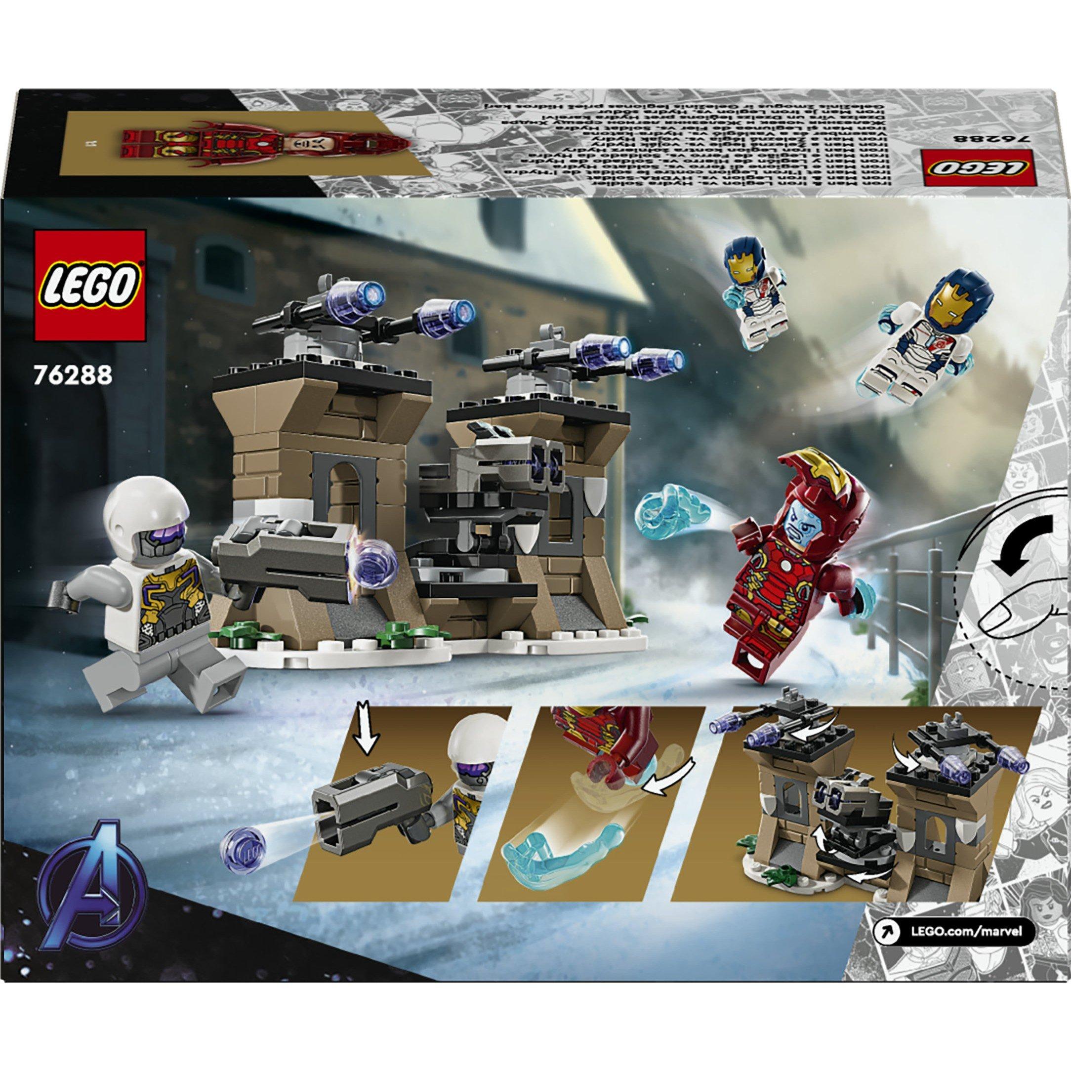None - LEGO - Marvel  76288 Iron Man and Iron Legion vs Hydra Soldier - 10