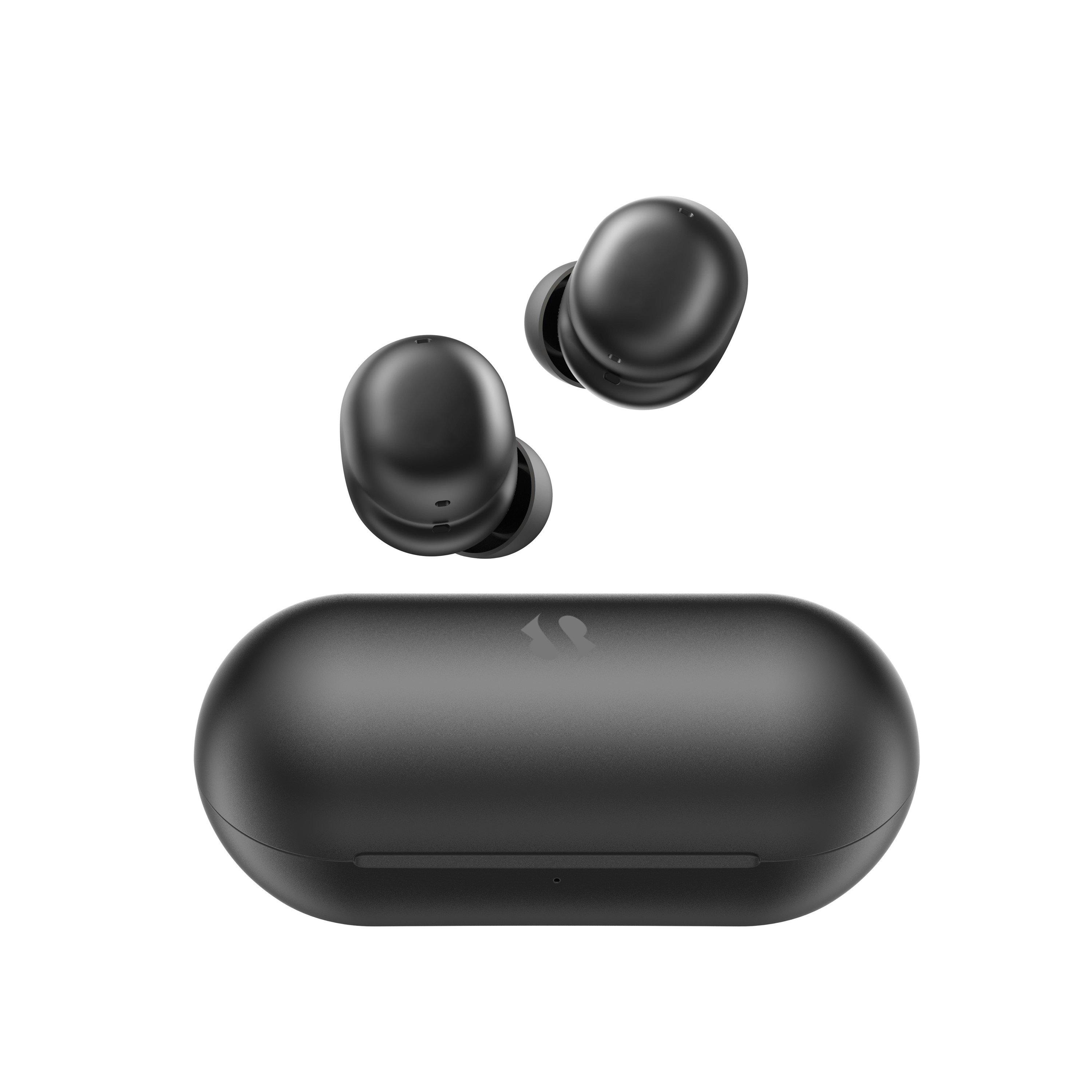Schwarz - MiTEC - MiSound True Wireless Earbuds Lite 2 Black - 1