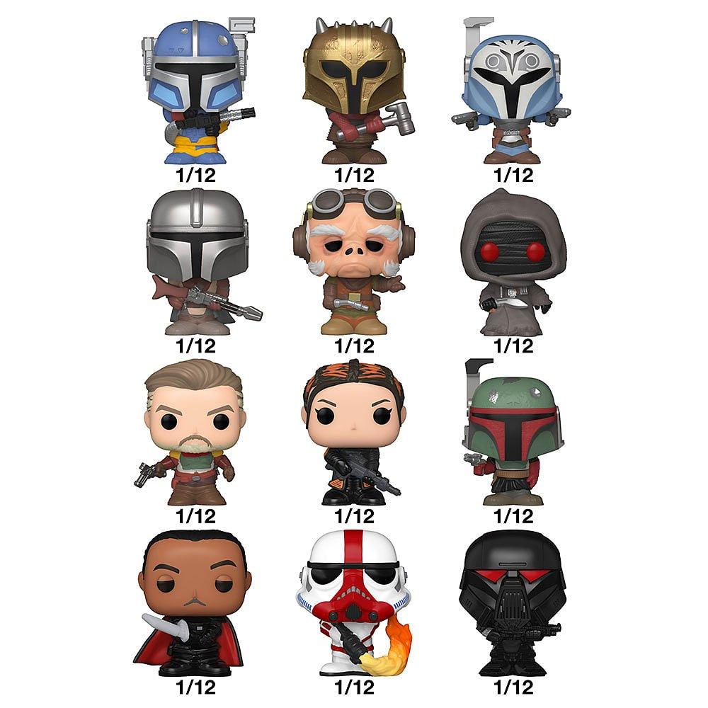 None - FUNKO - Bitty POP: Star Wars Mandalorian Assortment - 2