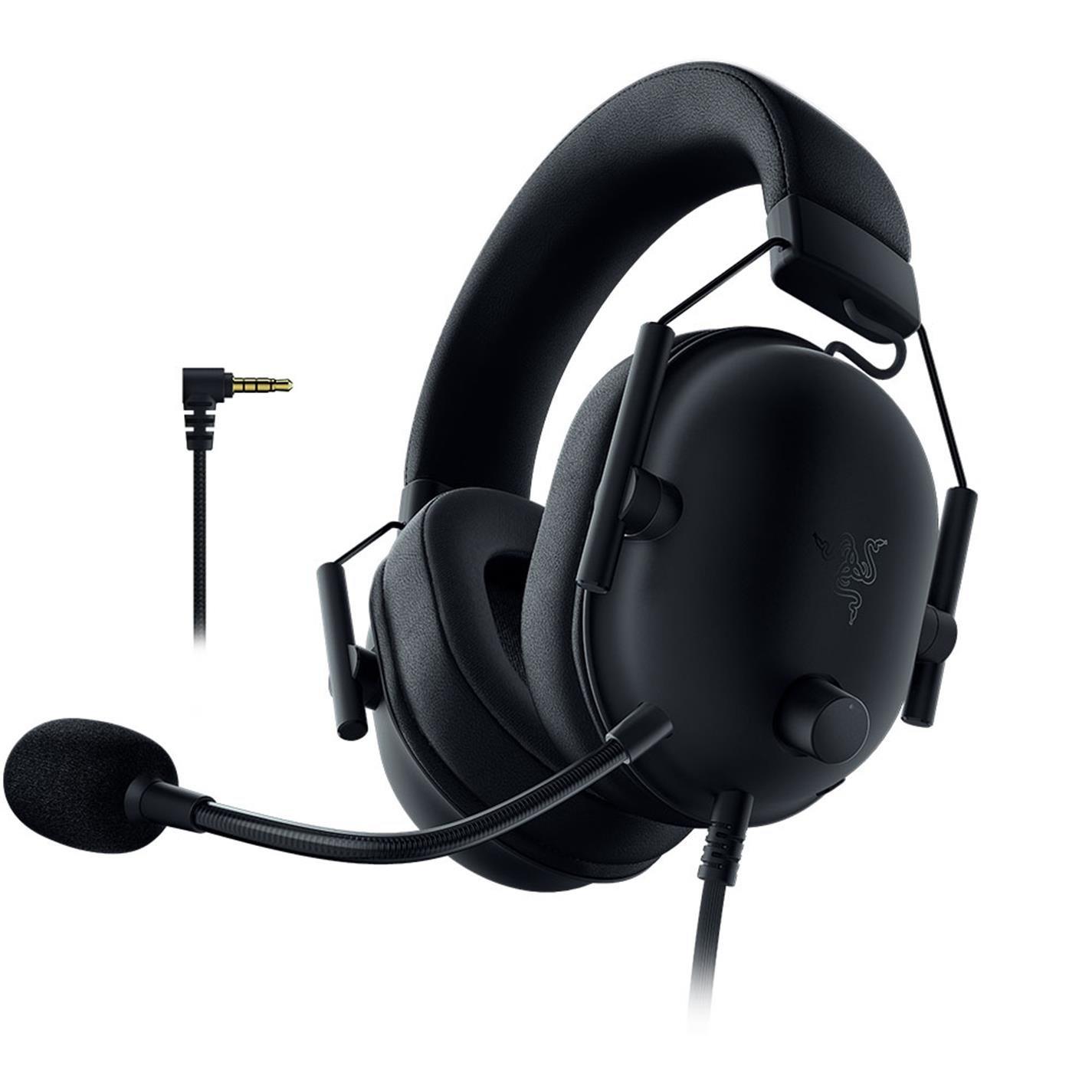 Schwarz - Razer - BlackShark V2 X Headset for PlayStation - 4