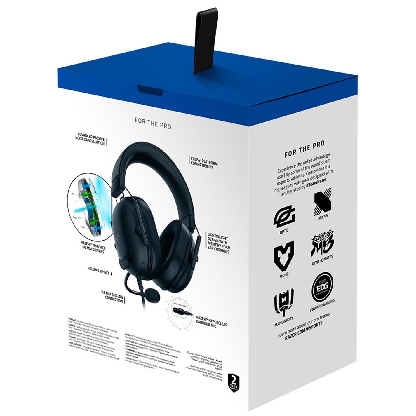 Schwarz - Razer - BlackShark V2 X Headset for PlayStation - 6