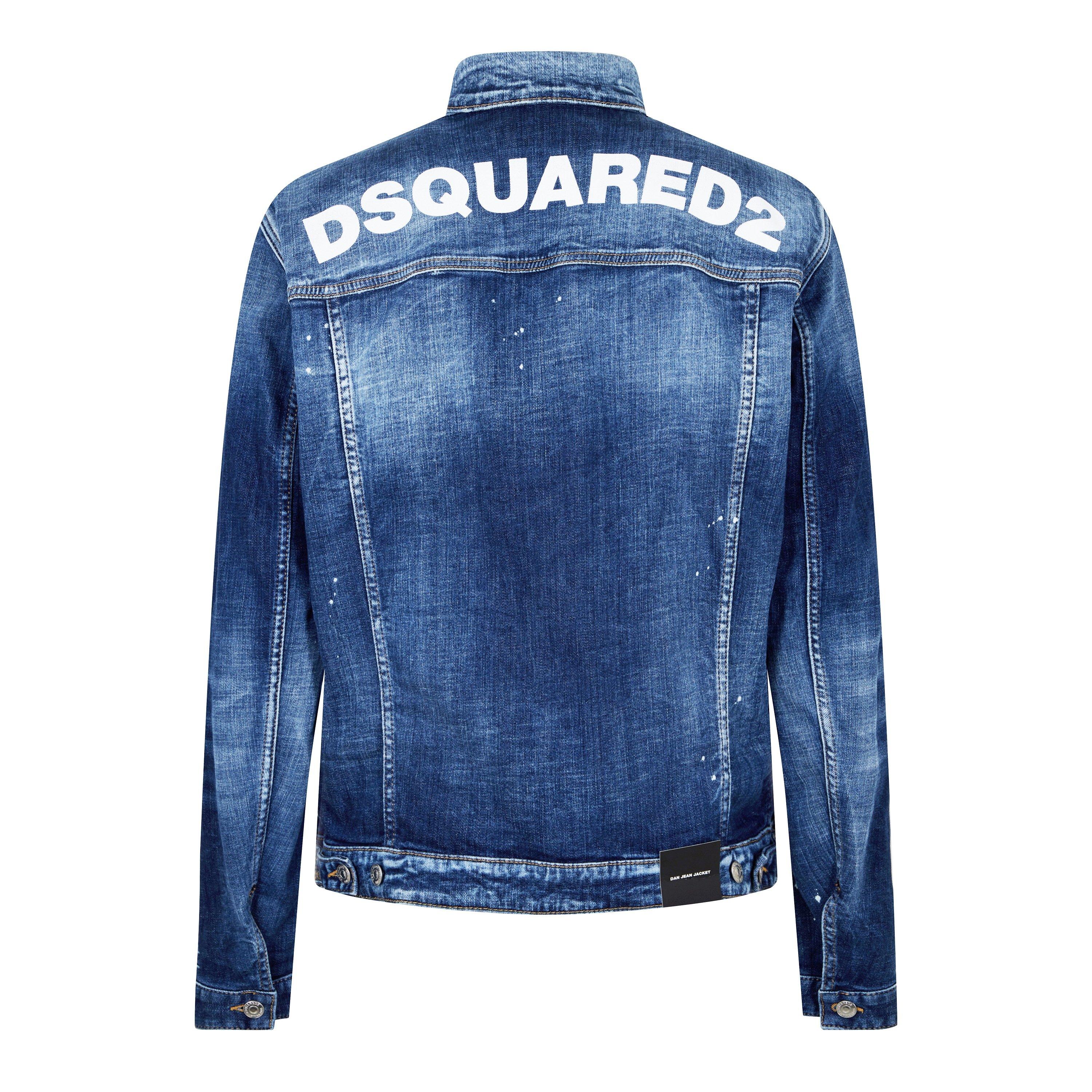 Blue - DSquared2 - Maple Denim Jacket - 2