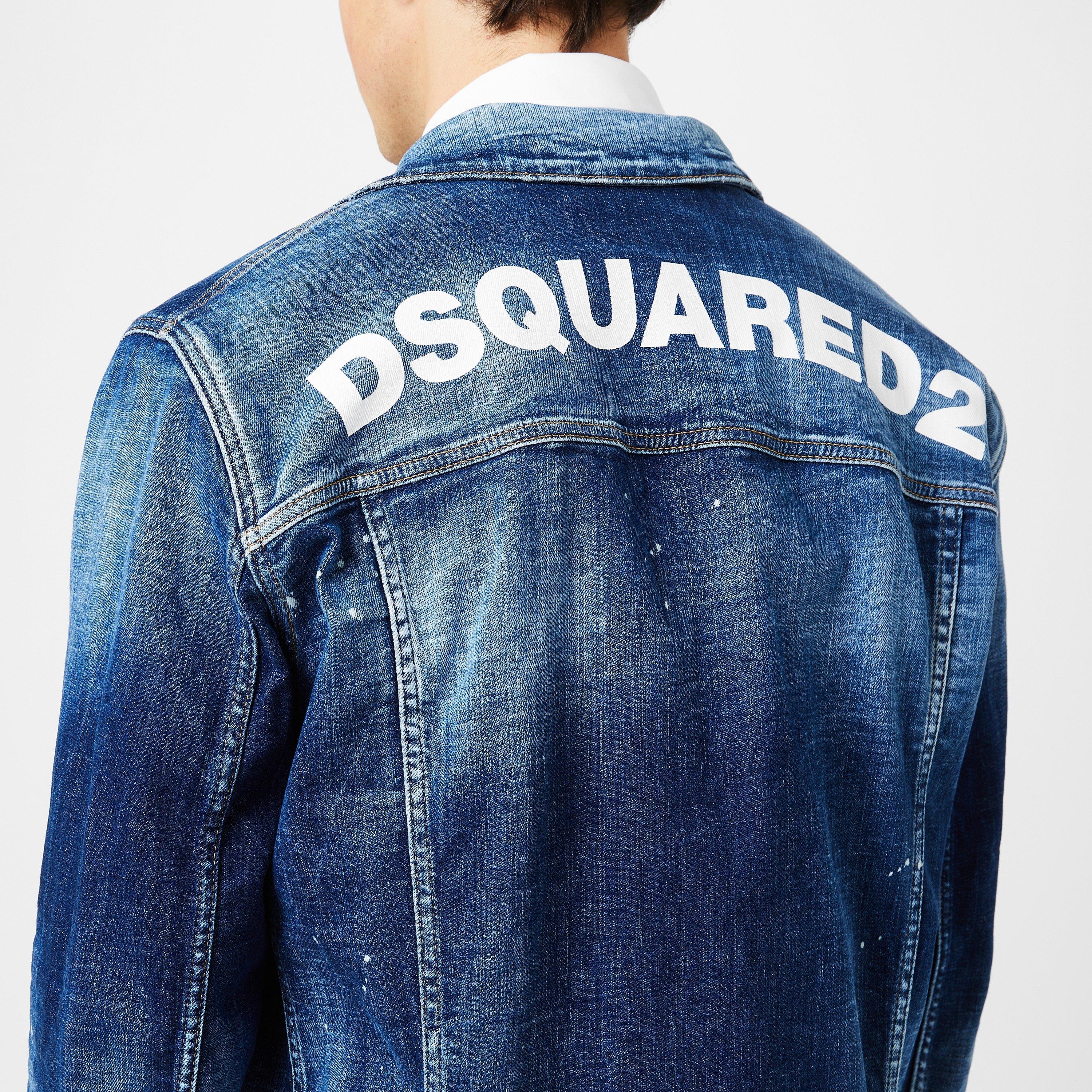 Blue - DSquared2 - Maple Denim Jacket - 5