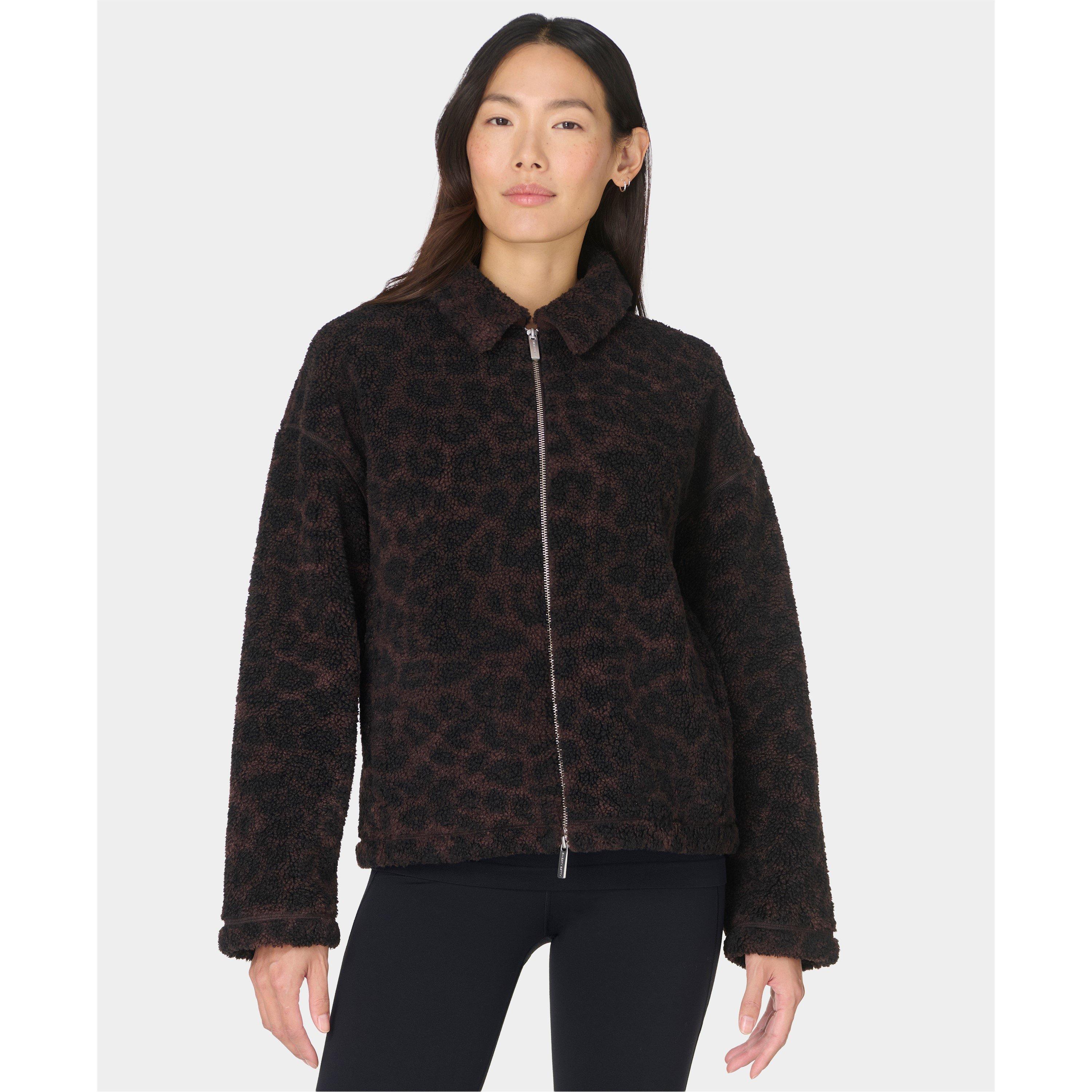 Brwn Leo - Sweaty Betty - SB Plush Col Fleece Ld61 - 4