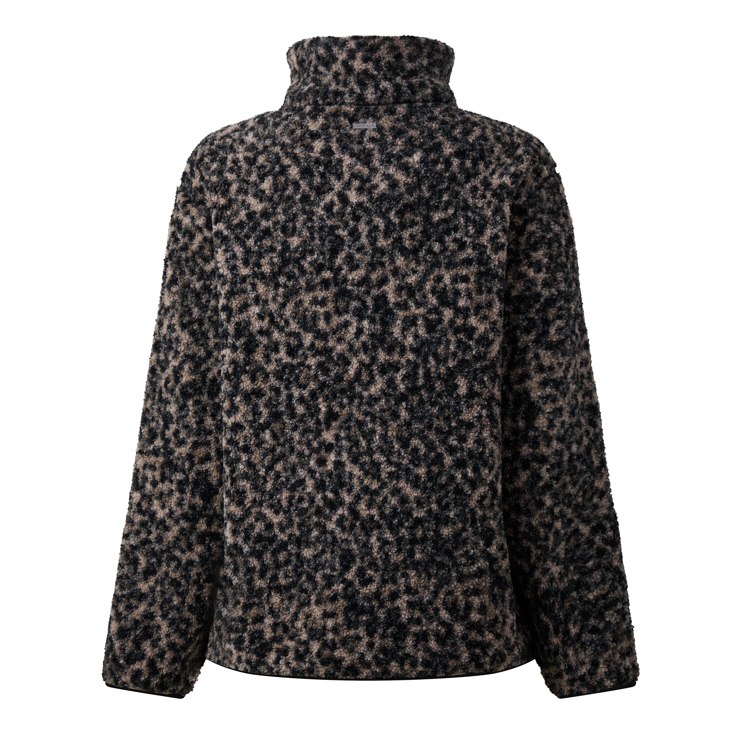 Brown Ink - Sweaty Betty - Women's Plush Full Zip Fleece - 2