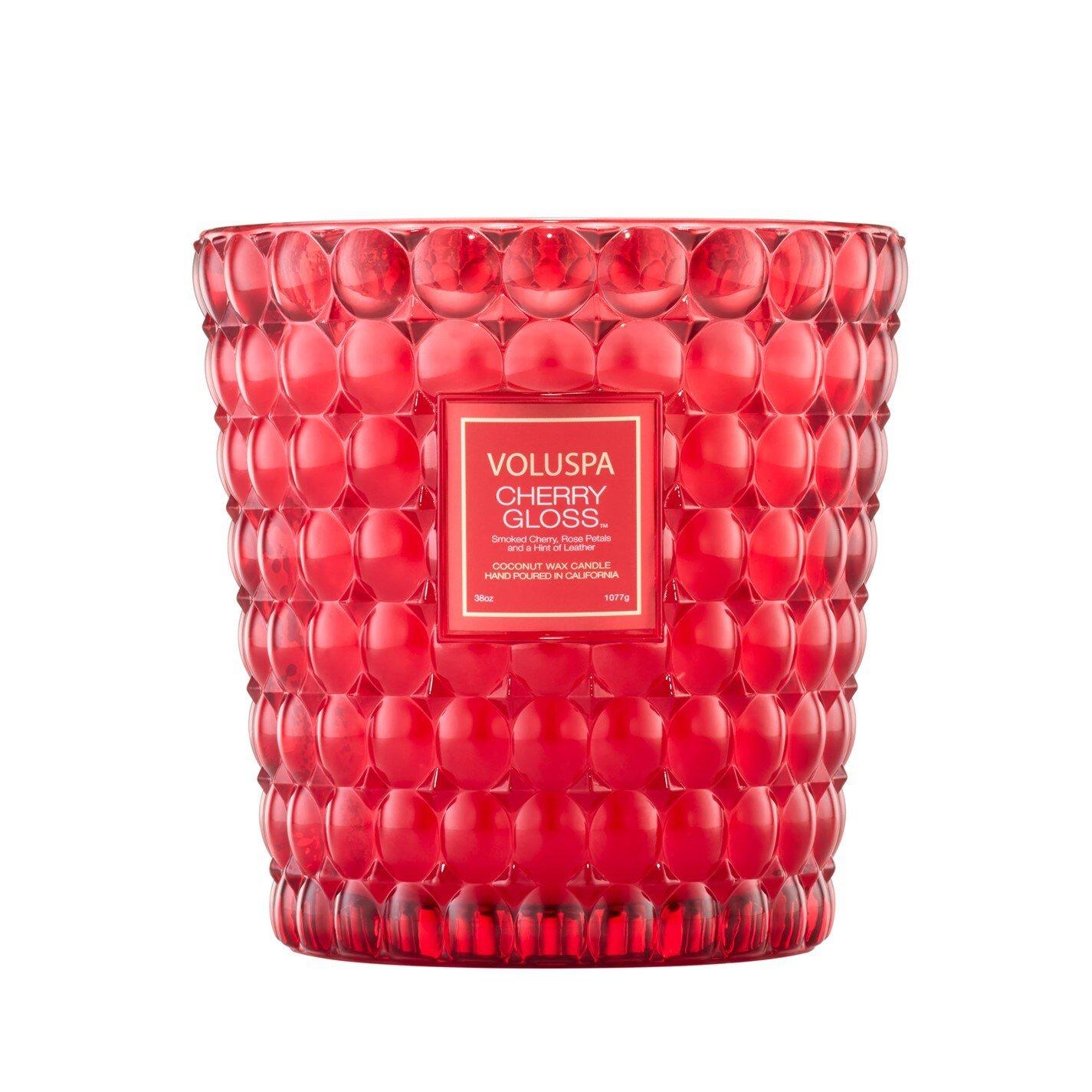 Cherry Gloss - Voluspa - Large 3-Wick Candle - 2
